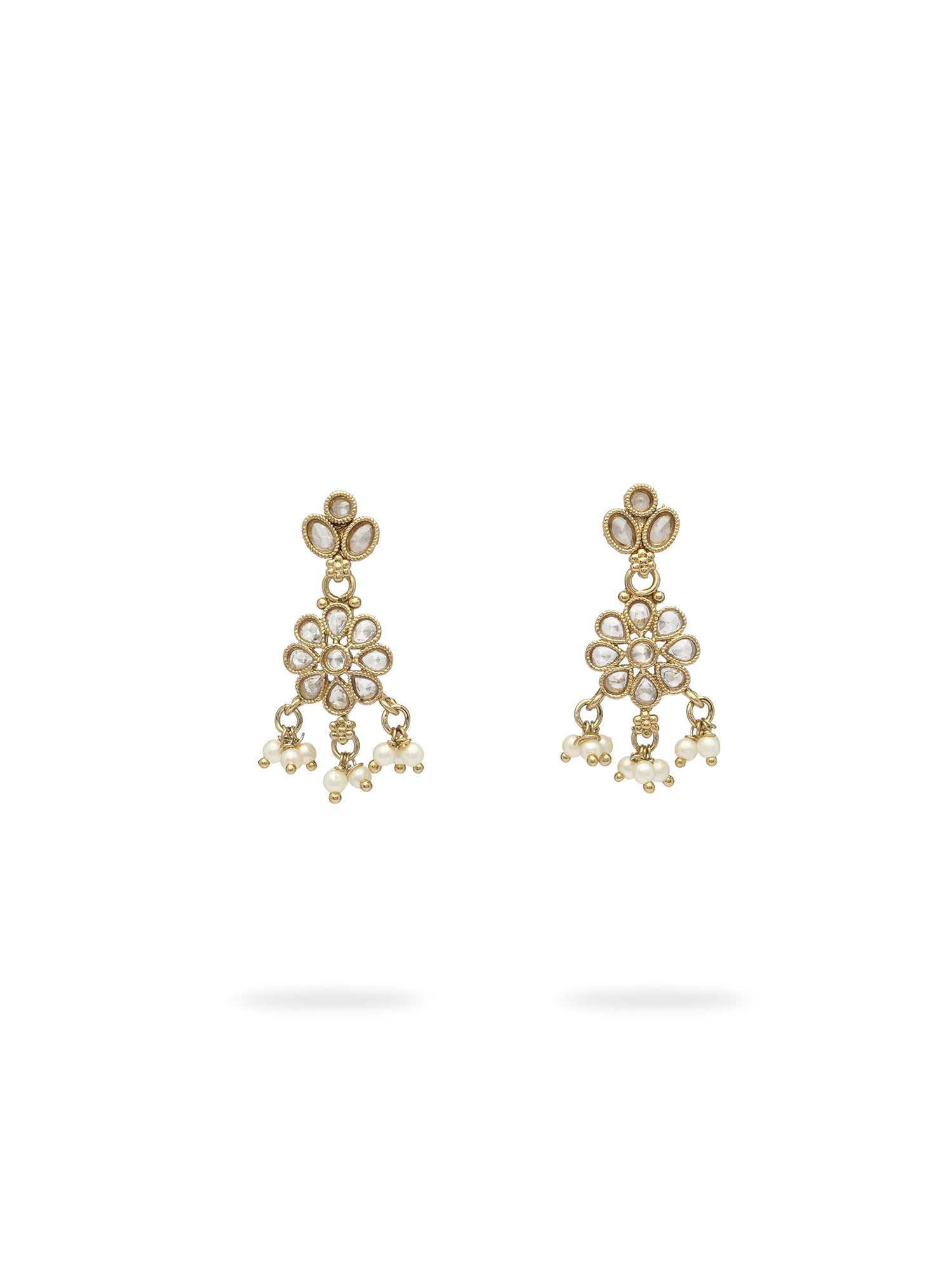 Mahiya Necklace Set in White