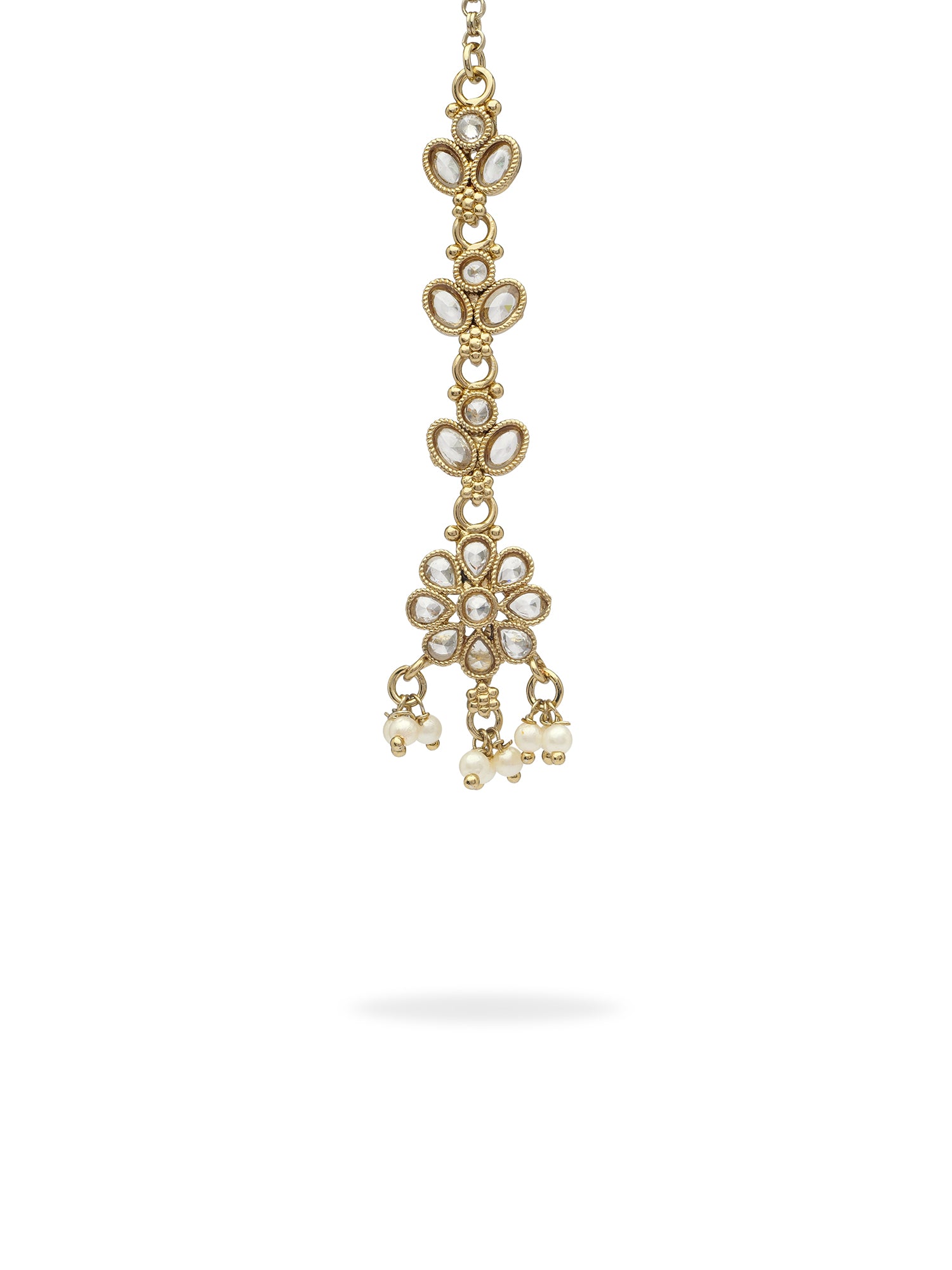 Mahiya Necklace Set in White