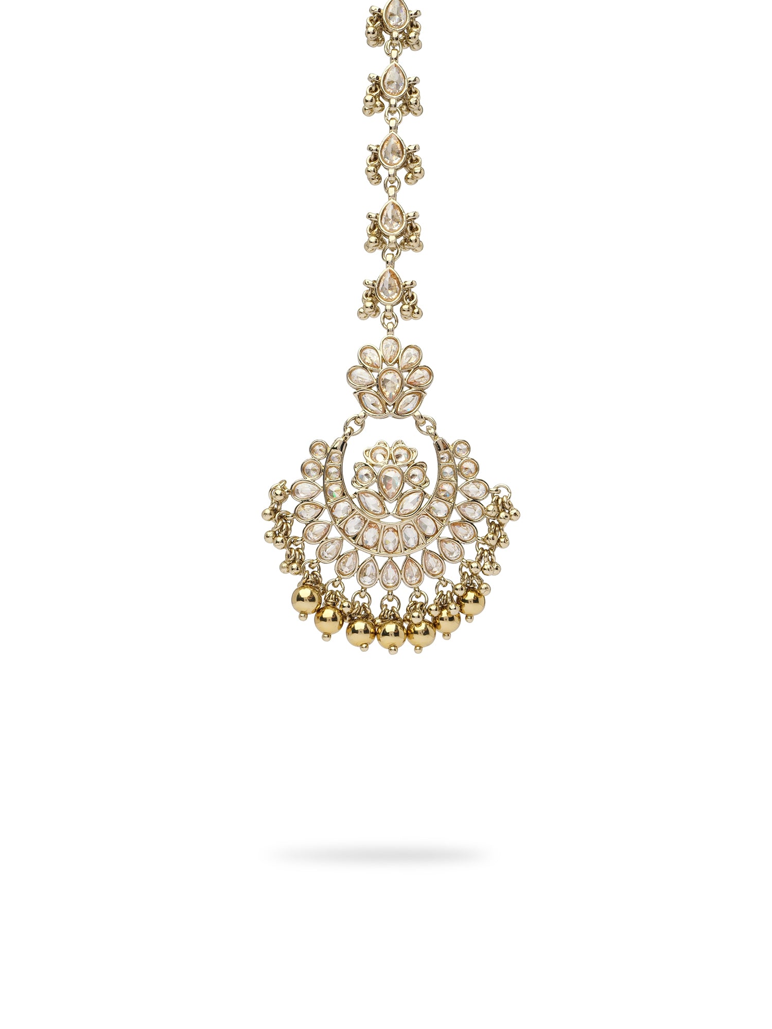 Mehreen Chand Maang Tikka in Antique Gold