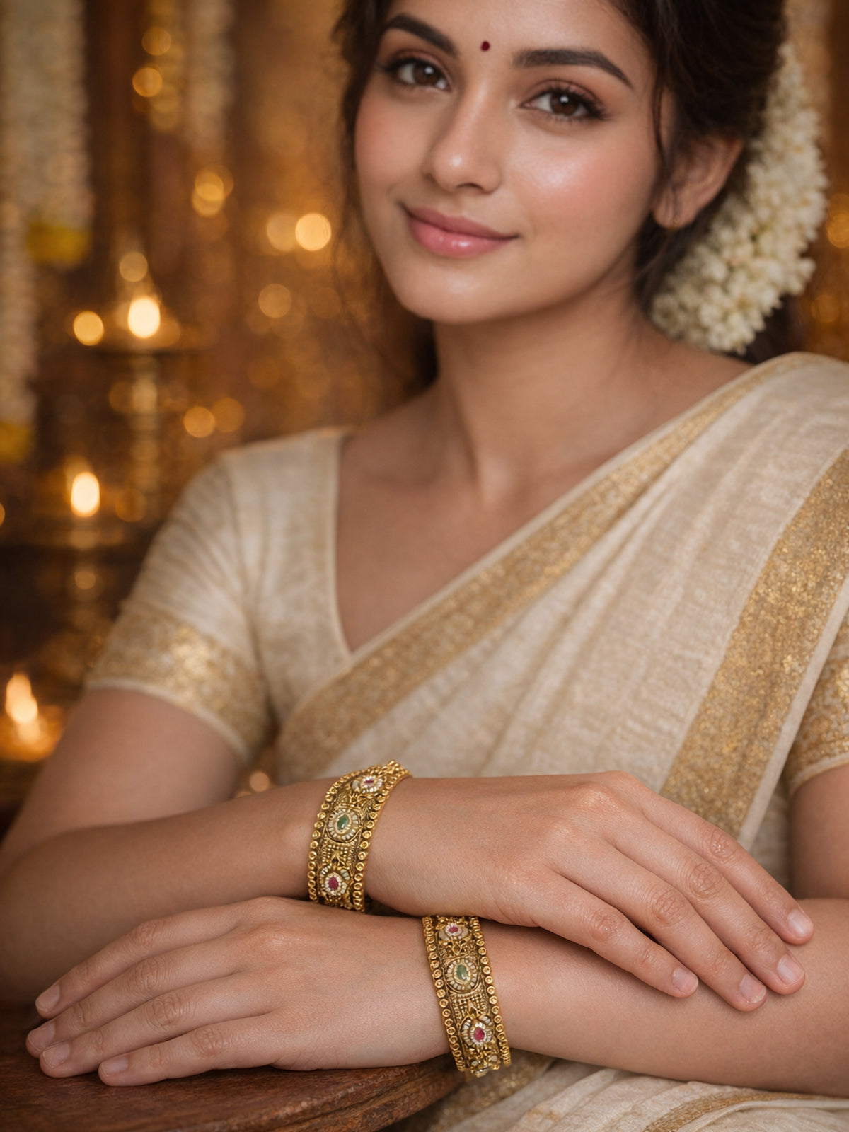 Nandini Classic Kada Bangles in Multi