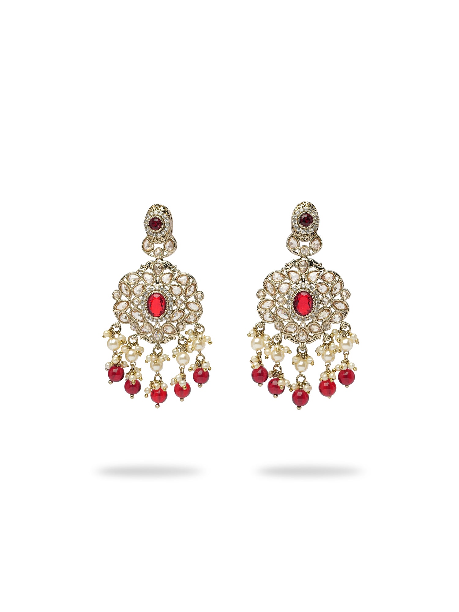 Neelmani Choker Set in Maroon
