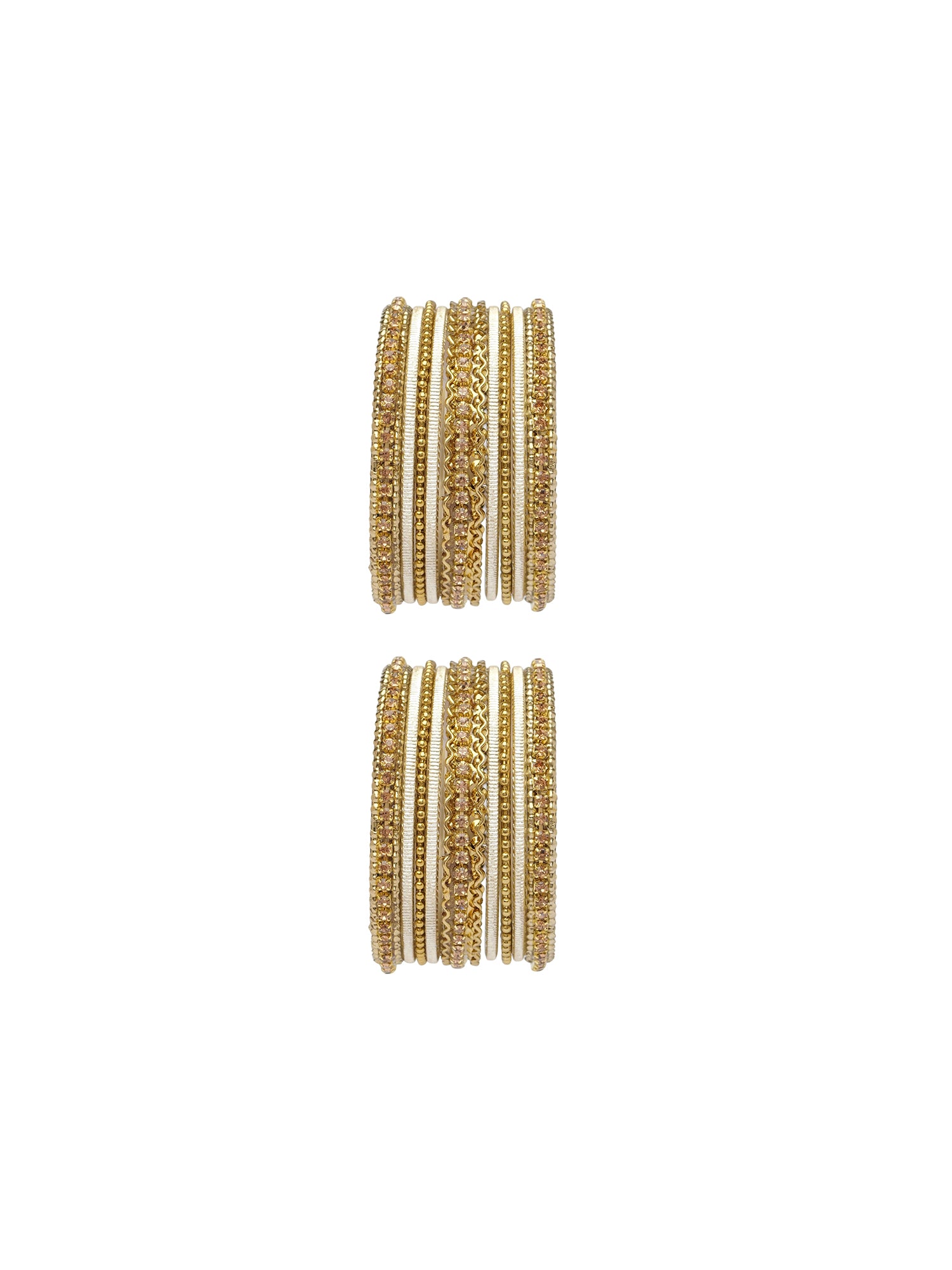 Nina Children's Bangle Set in Cream