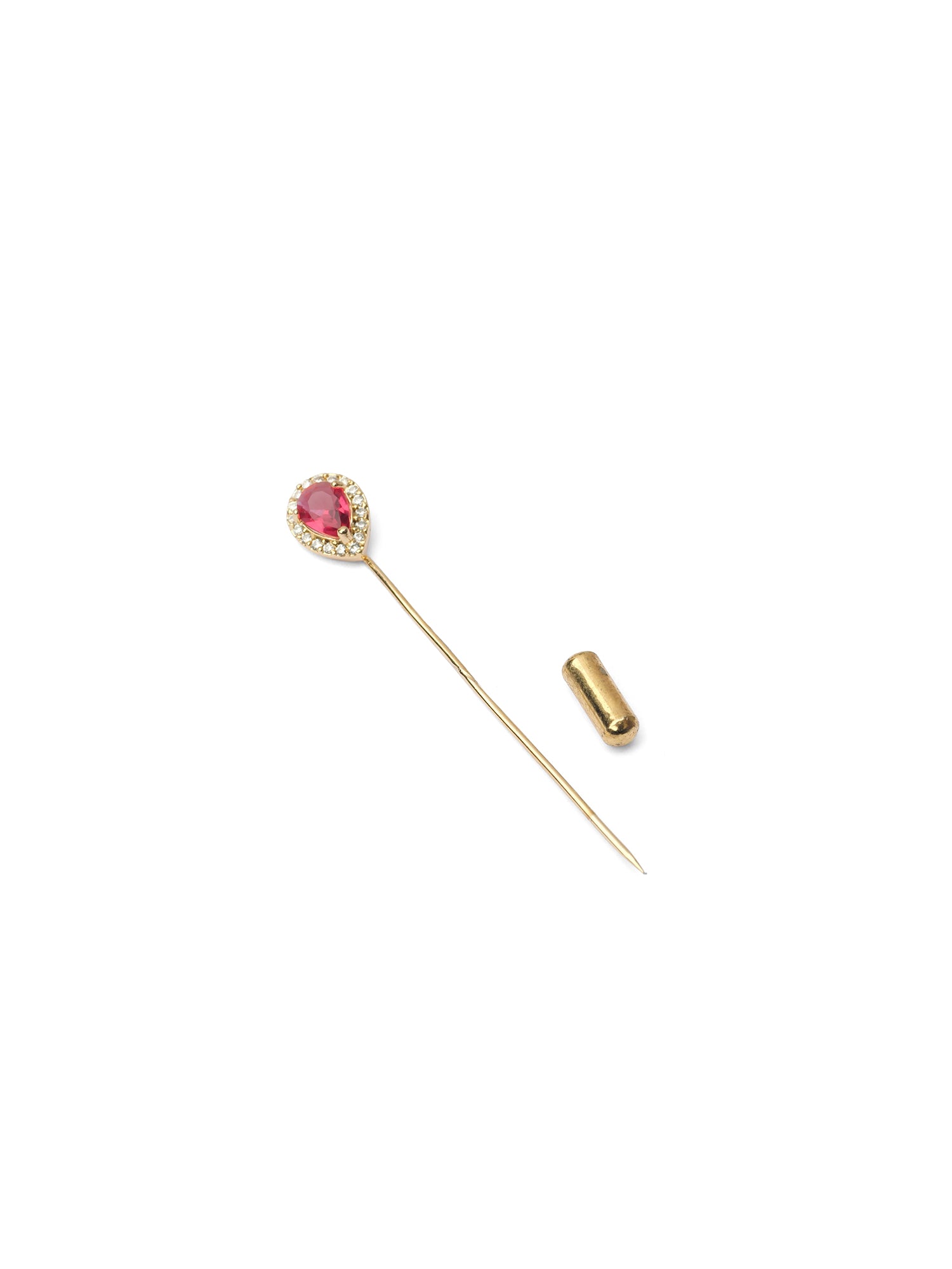 Nova Scarf Pin in Hot Pink