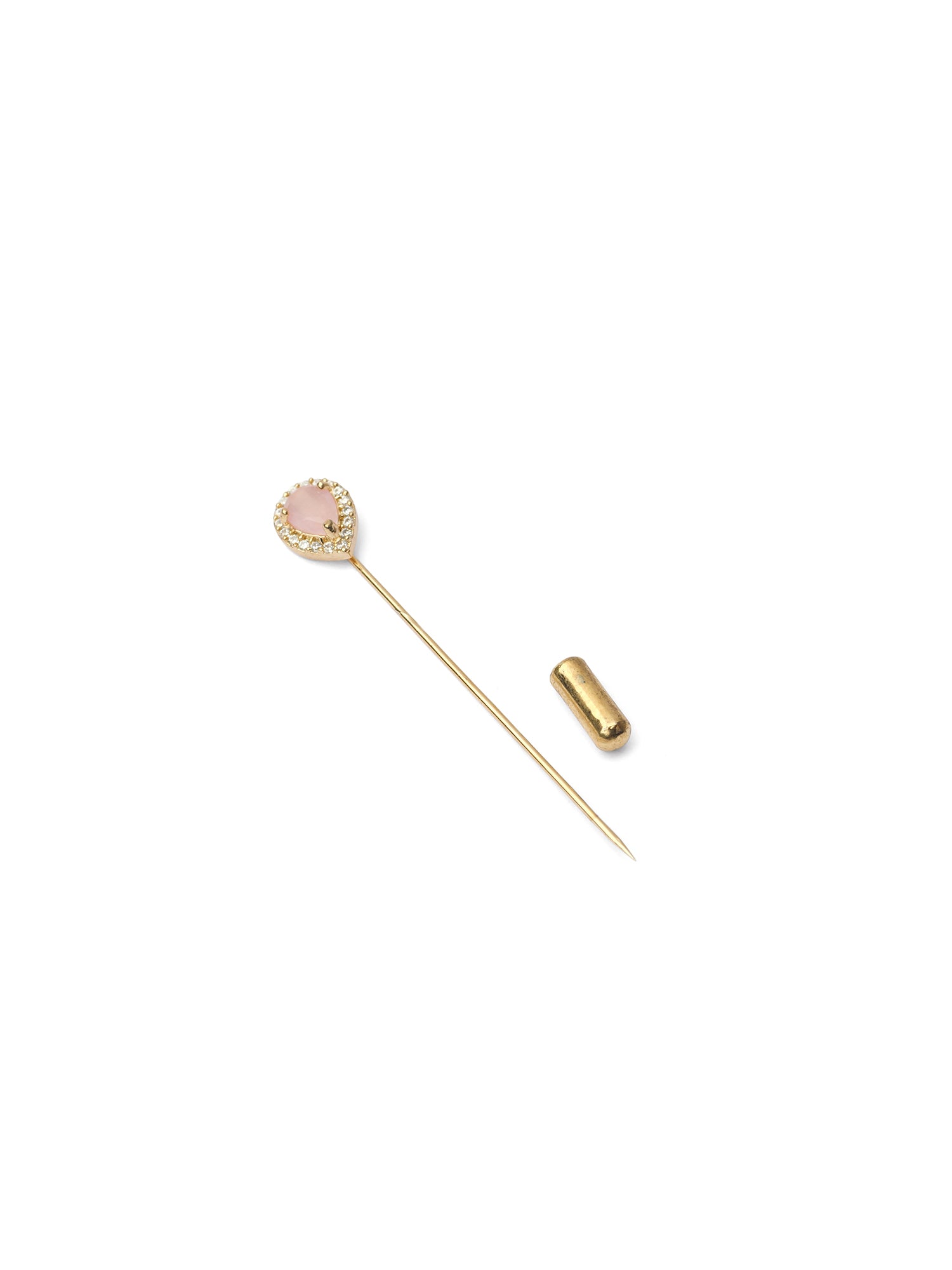 Nova Scarf Pin in Light Pink
