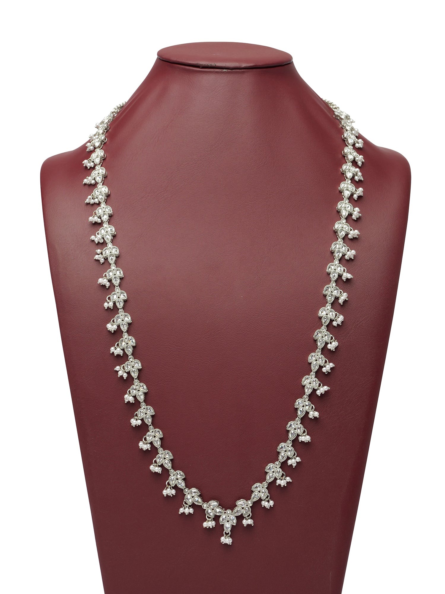 Pari Rani Haar in Pearl and Rhodium