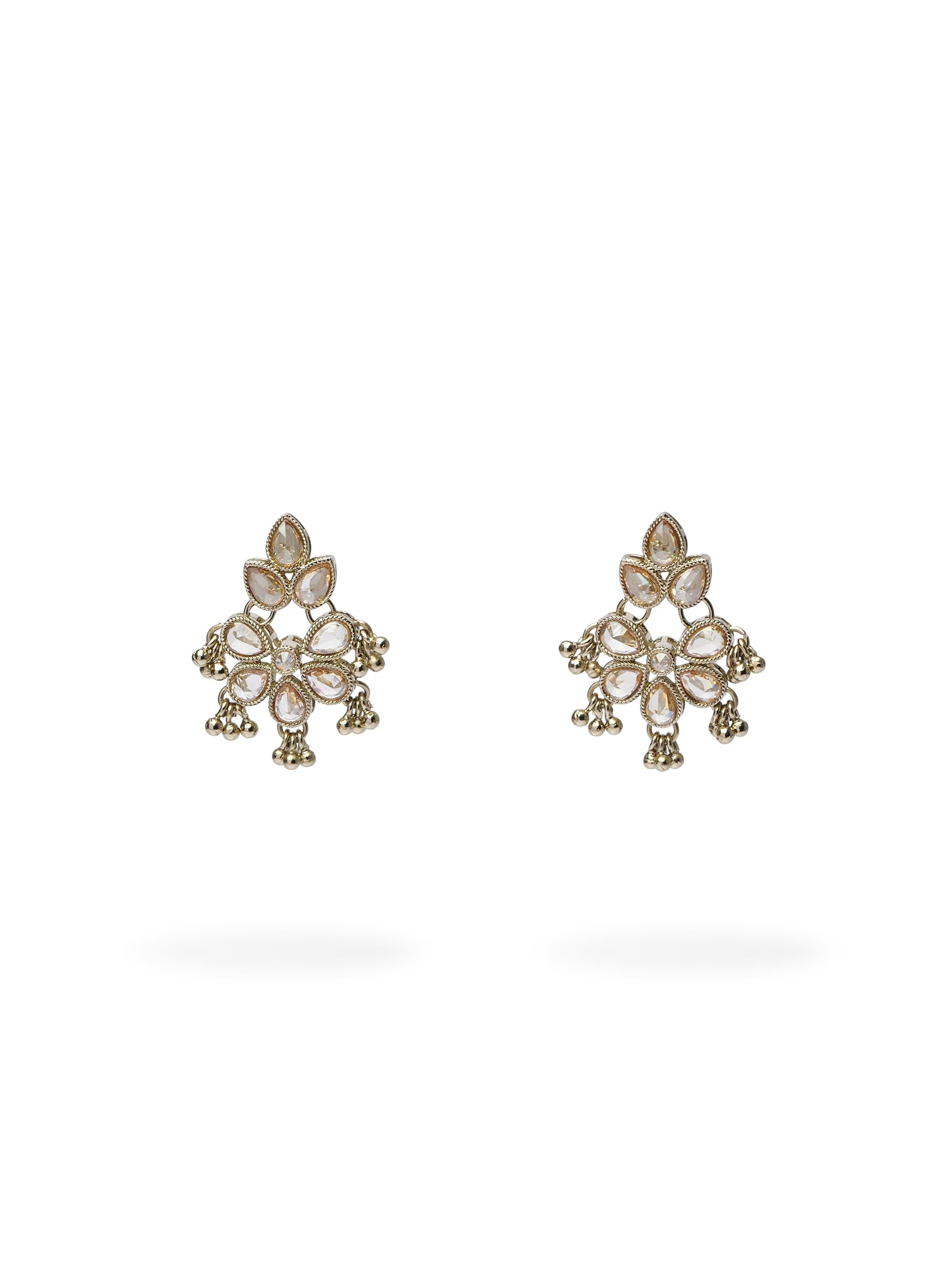Pari Small Earrings in Antique Gold