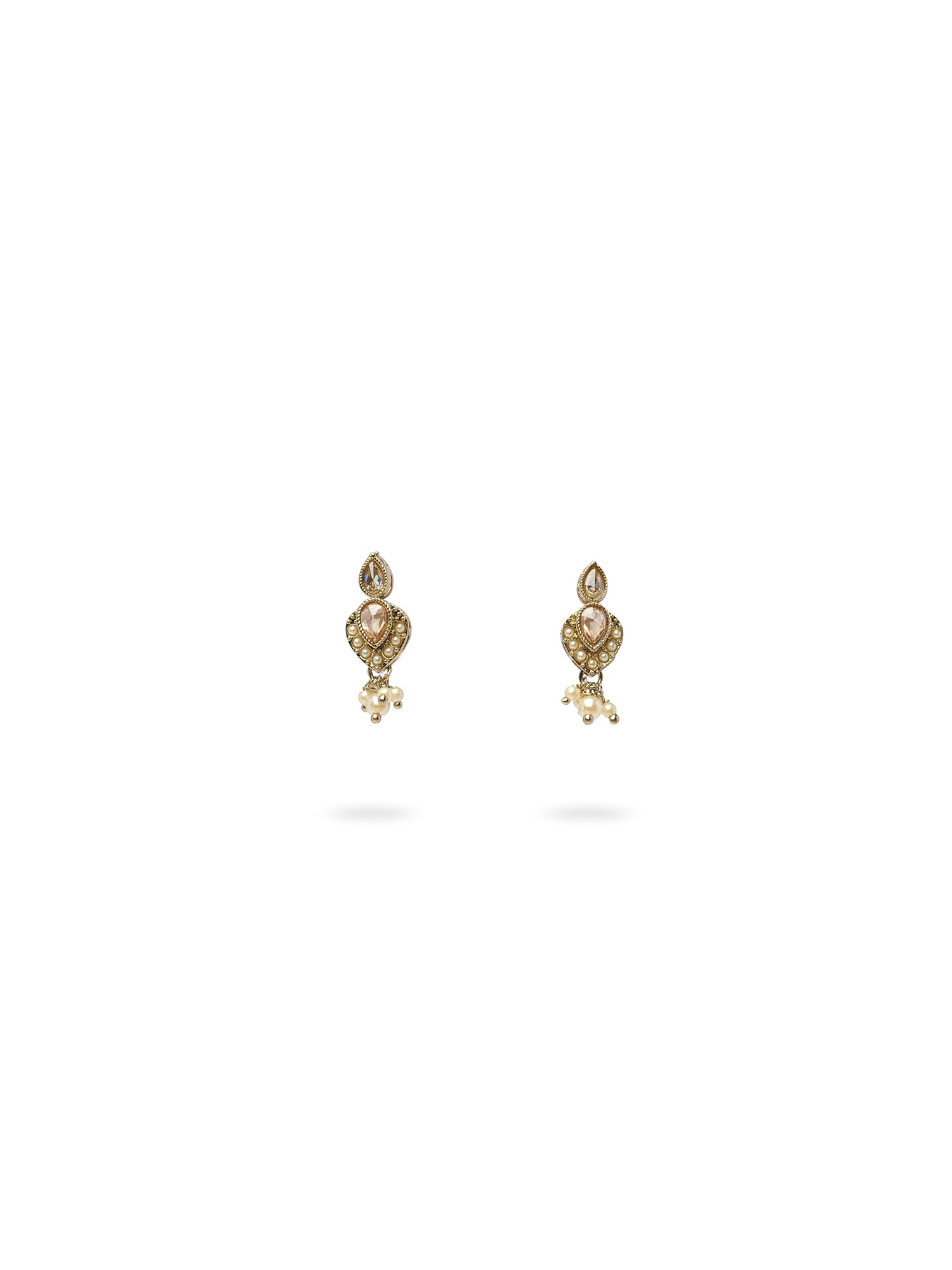 Parveen Necklace Set in Champagne