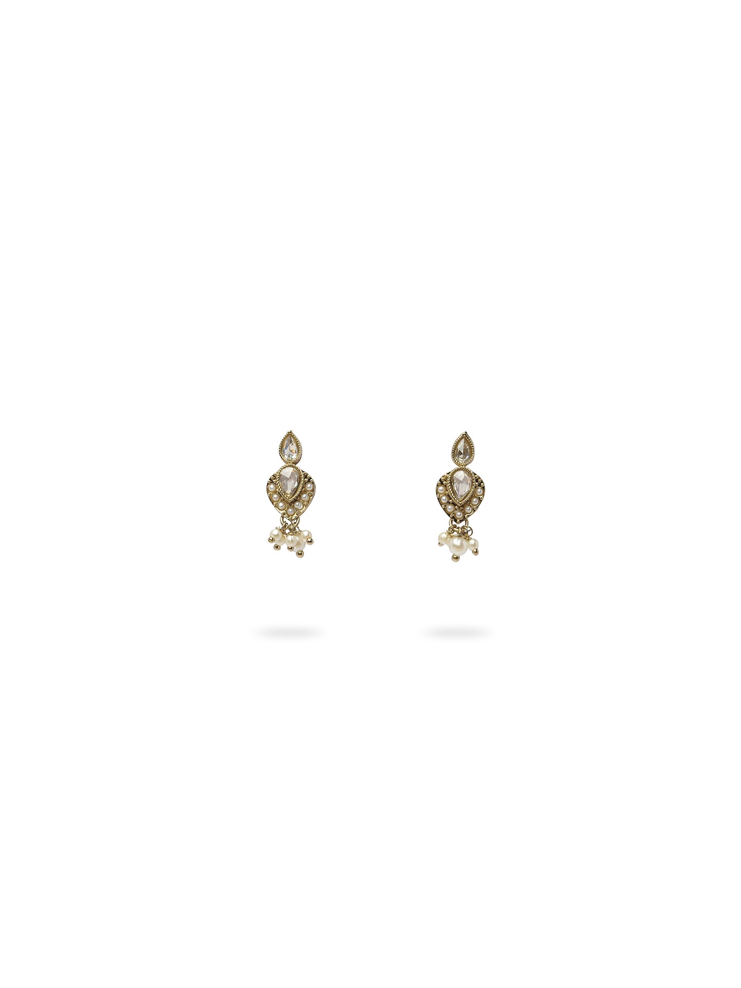 Parveen Necklace Set in White