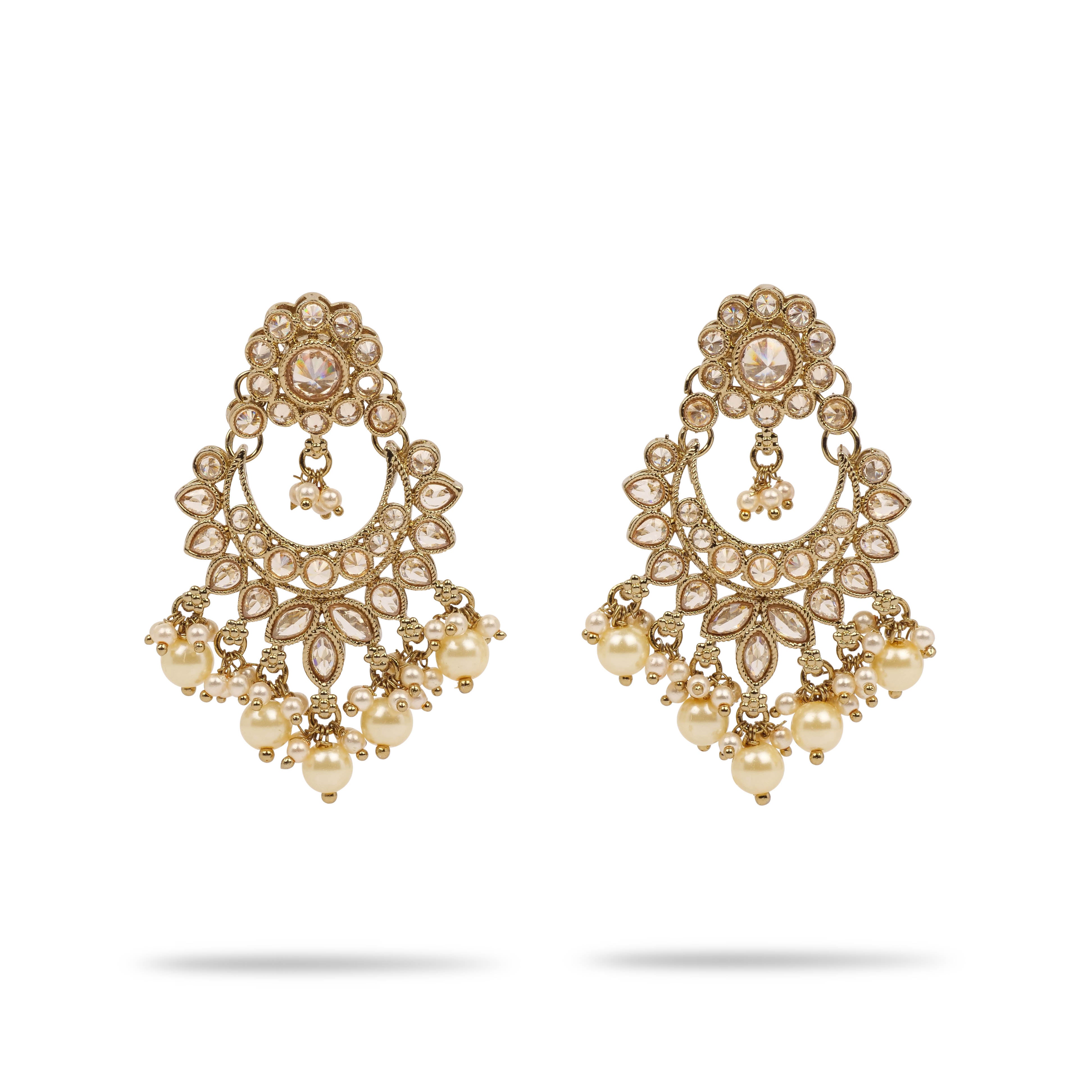 Arana Necklace Set in Light Topaz