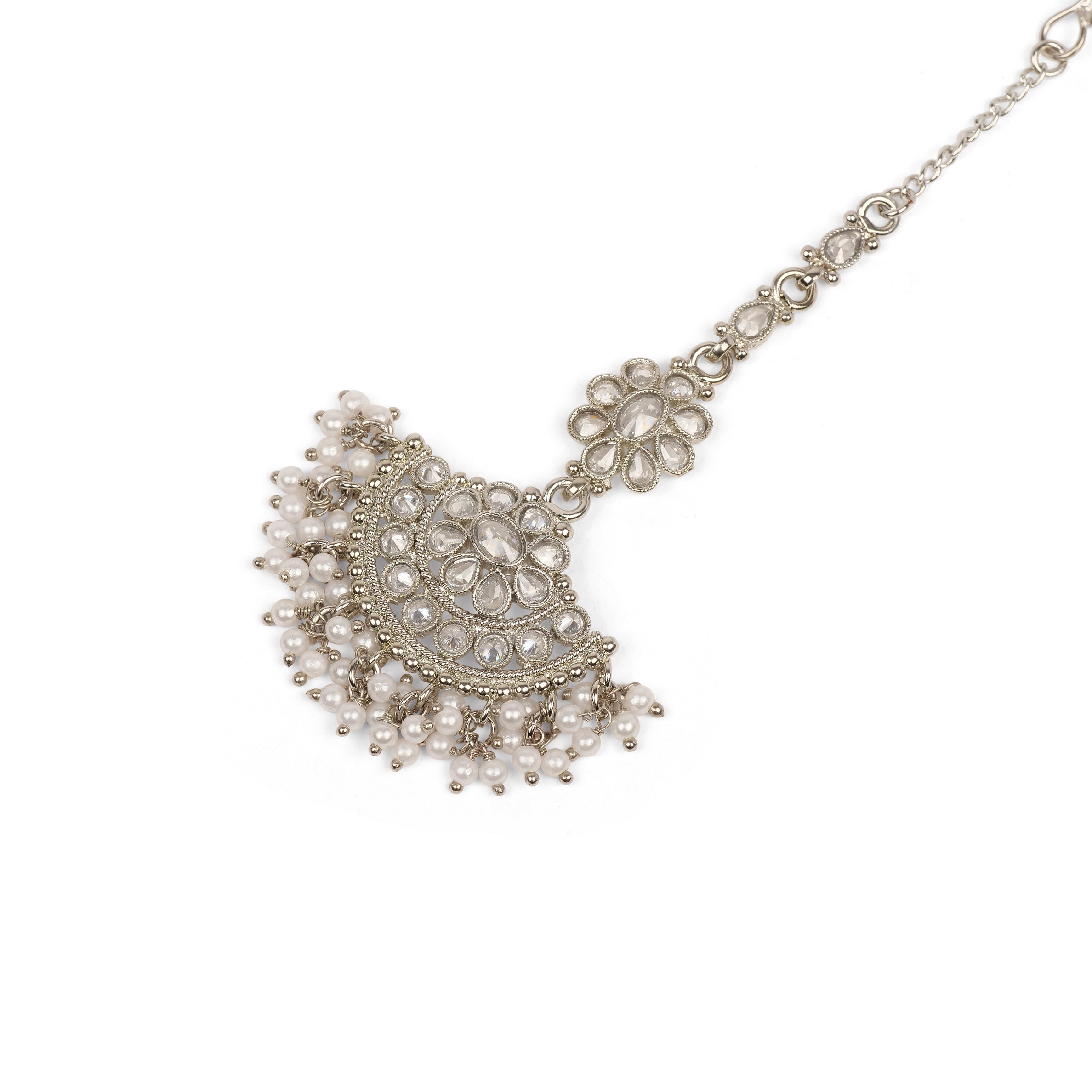 Suhana Maang Tikka in Rhodium