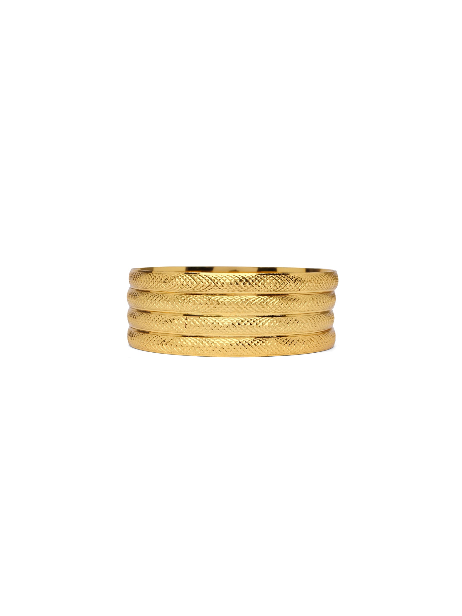 Rajshree Set of 4 Gold Style Bangles