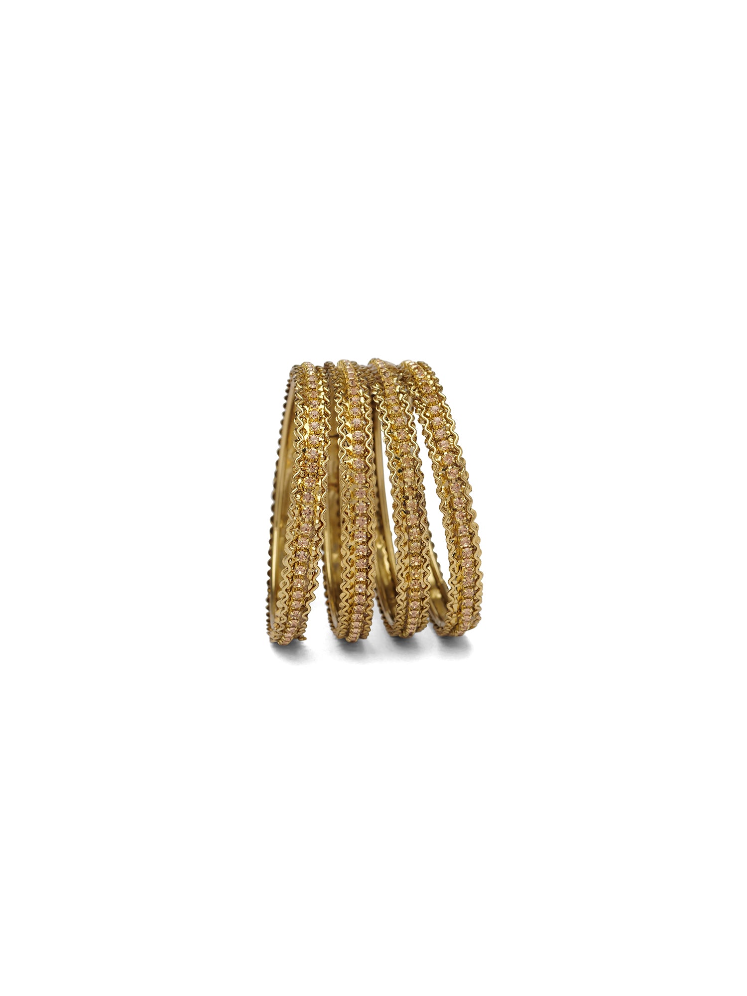 Rani Children's Bangles in Champagne