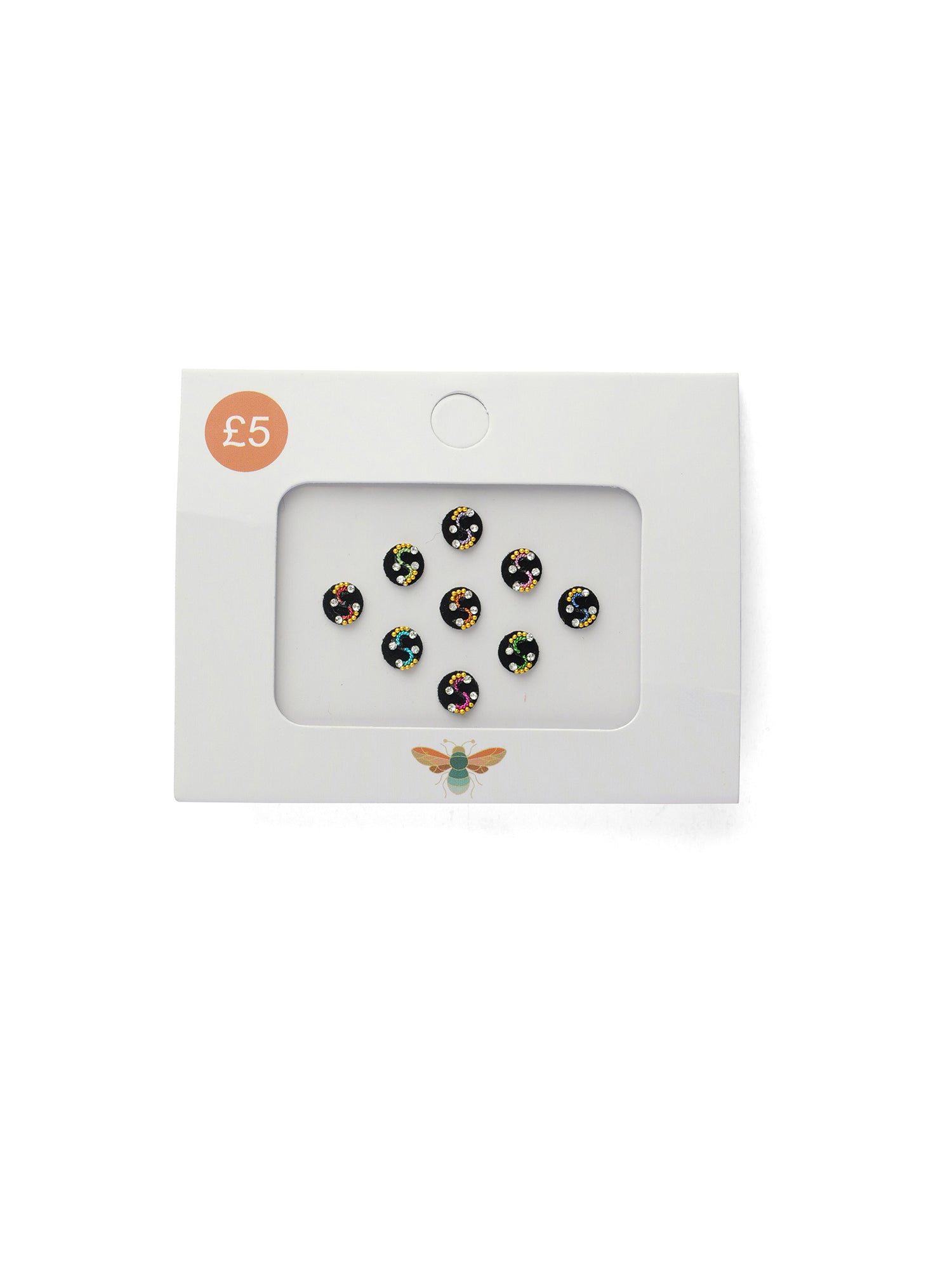 Ranjna Coloured Black Bindis