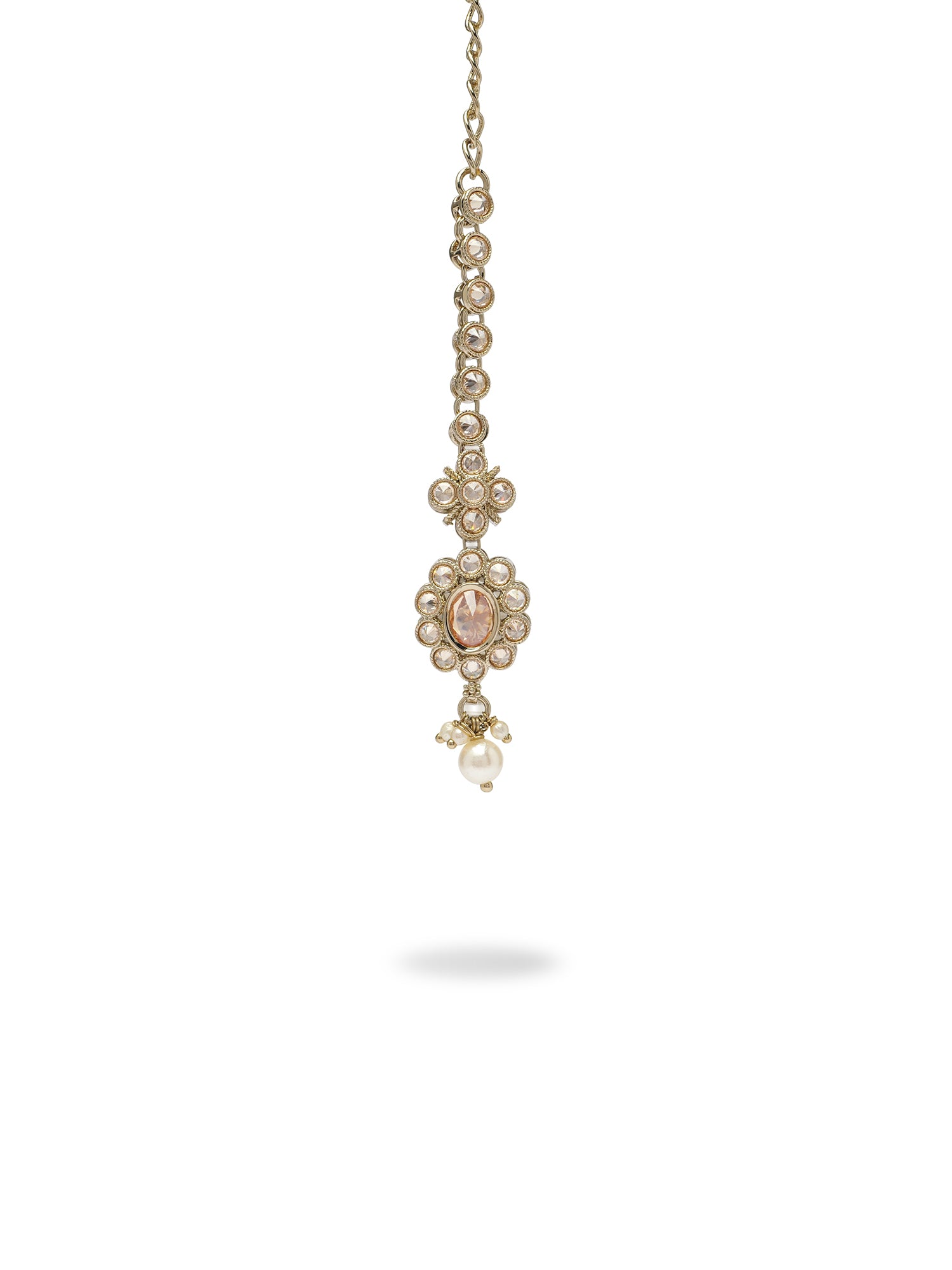Rashi Necklace Set in Champagne