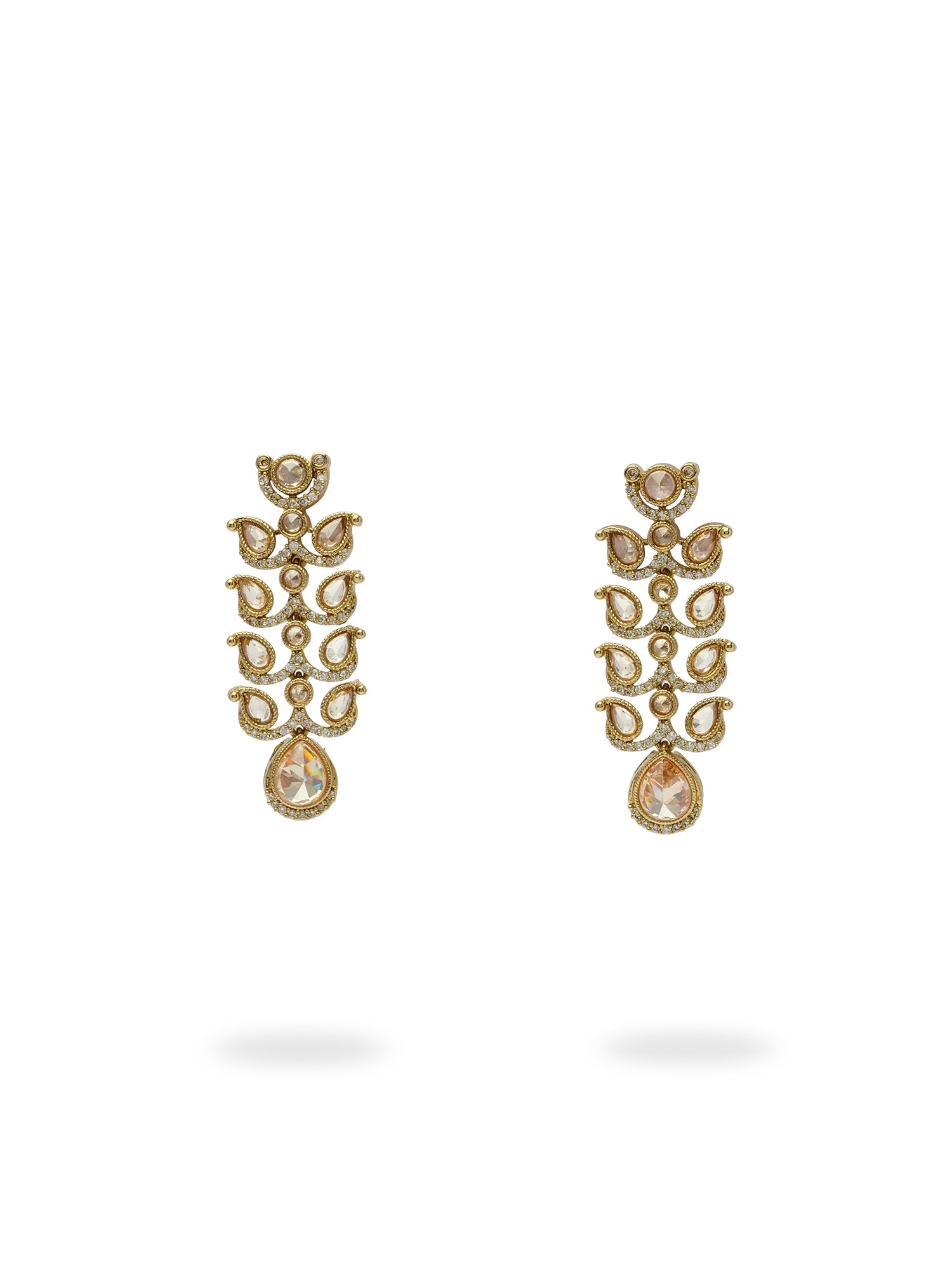 Ravina Earrings in Champagne
