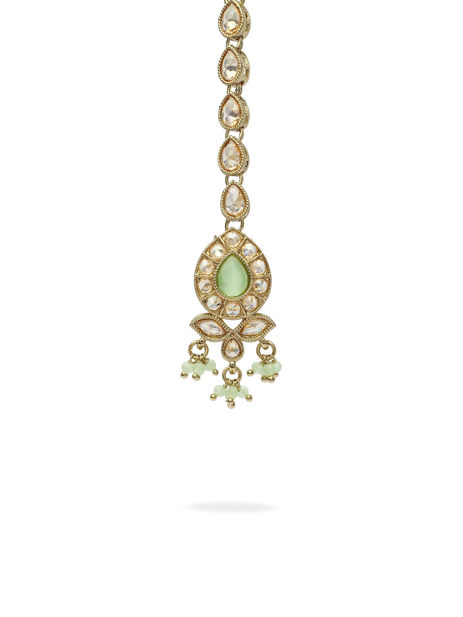 Riyana Small Maang Tikka in Mint
