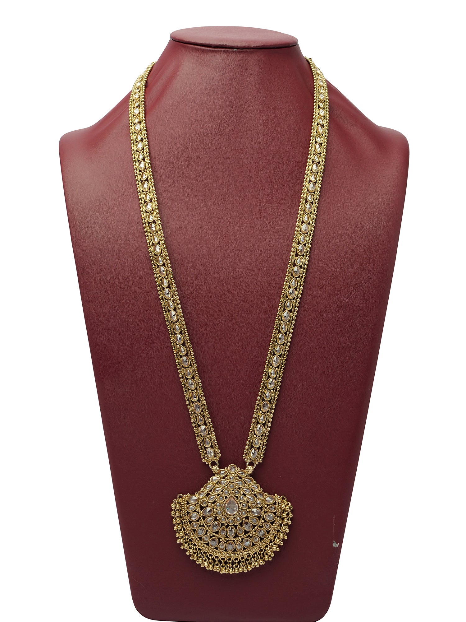 Ruhani Rani Haar in Antique Gold