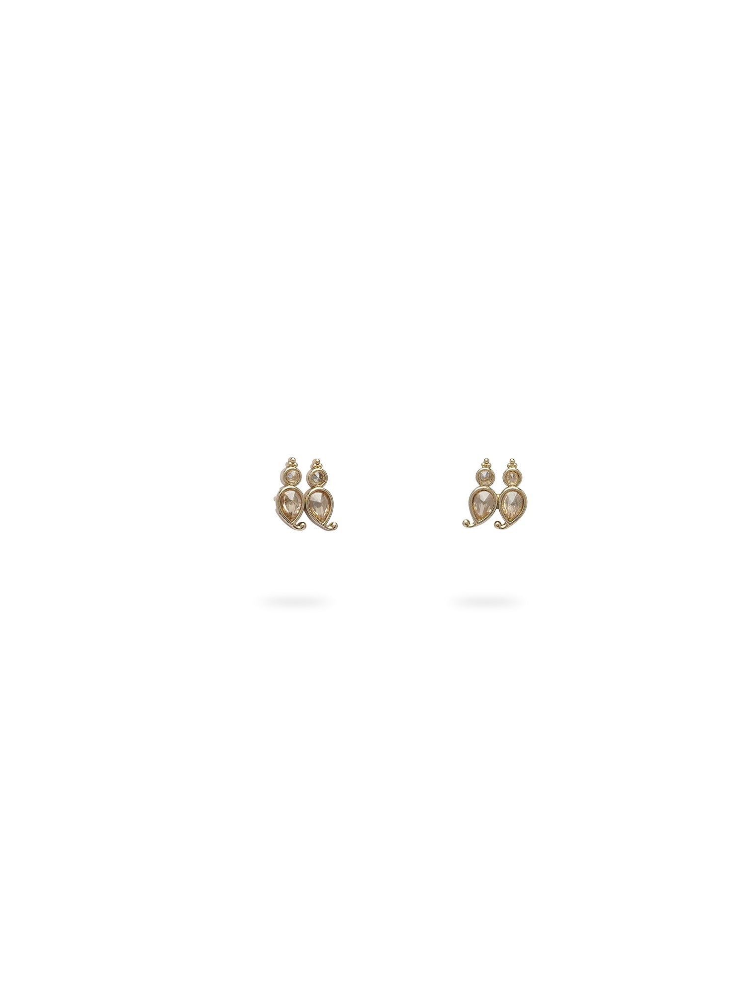 Sahana Necklace Set in Champagne