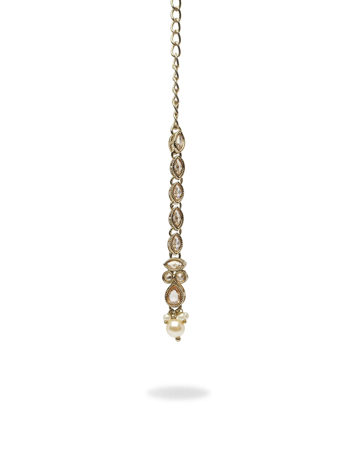 Samira Necklace Set in Champagne