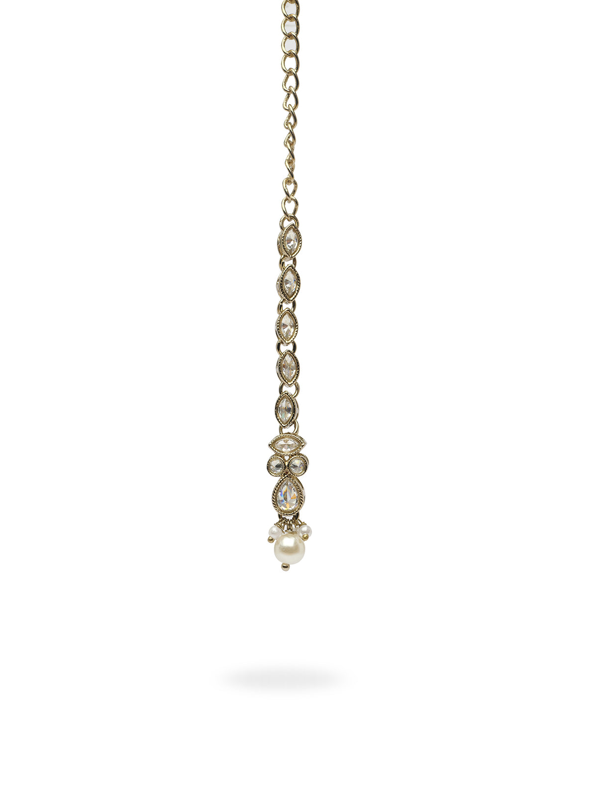 Samira Necklace Set in White