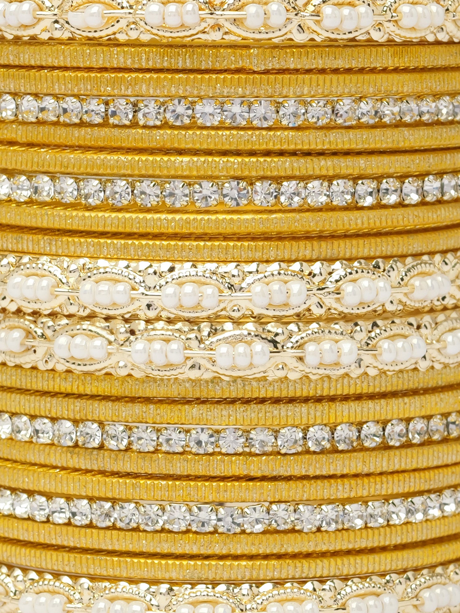 Sana Children's Bangle Set in Yellow