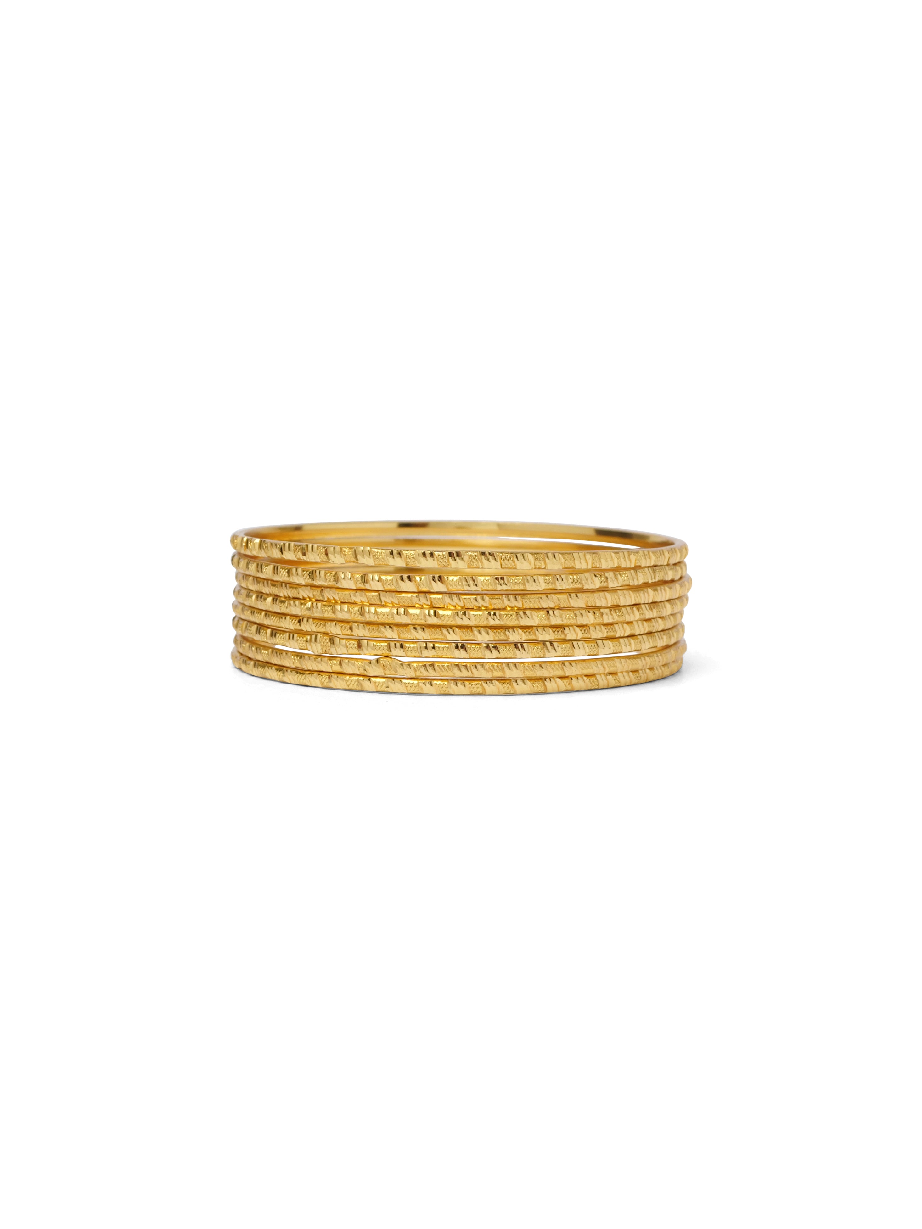 Sarika Set of 8 Classic Bangles
