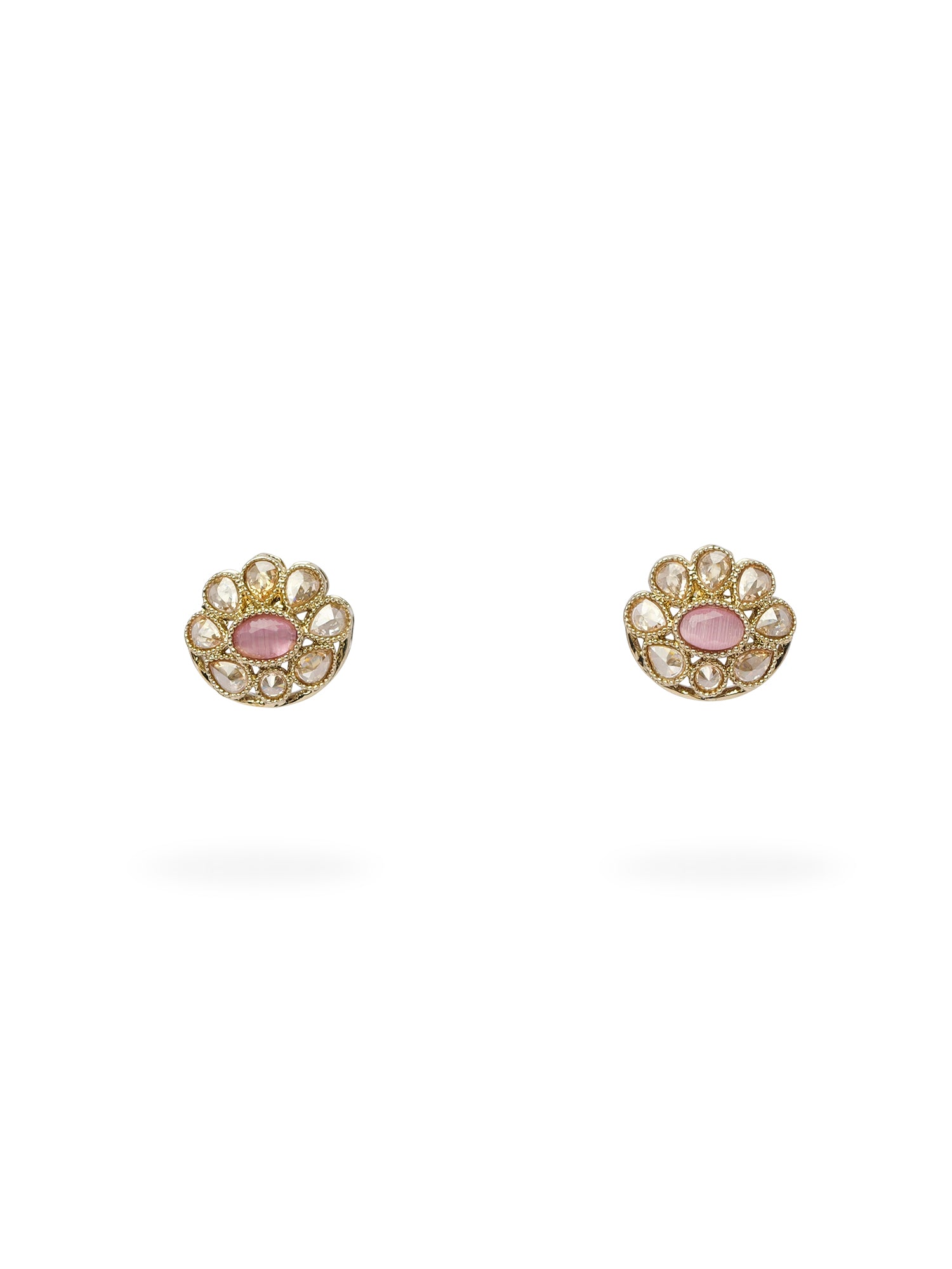 Sasha Ear Studs in Pink