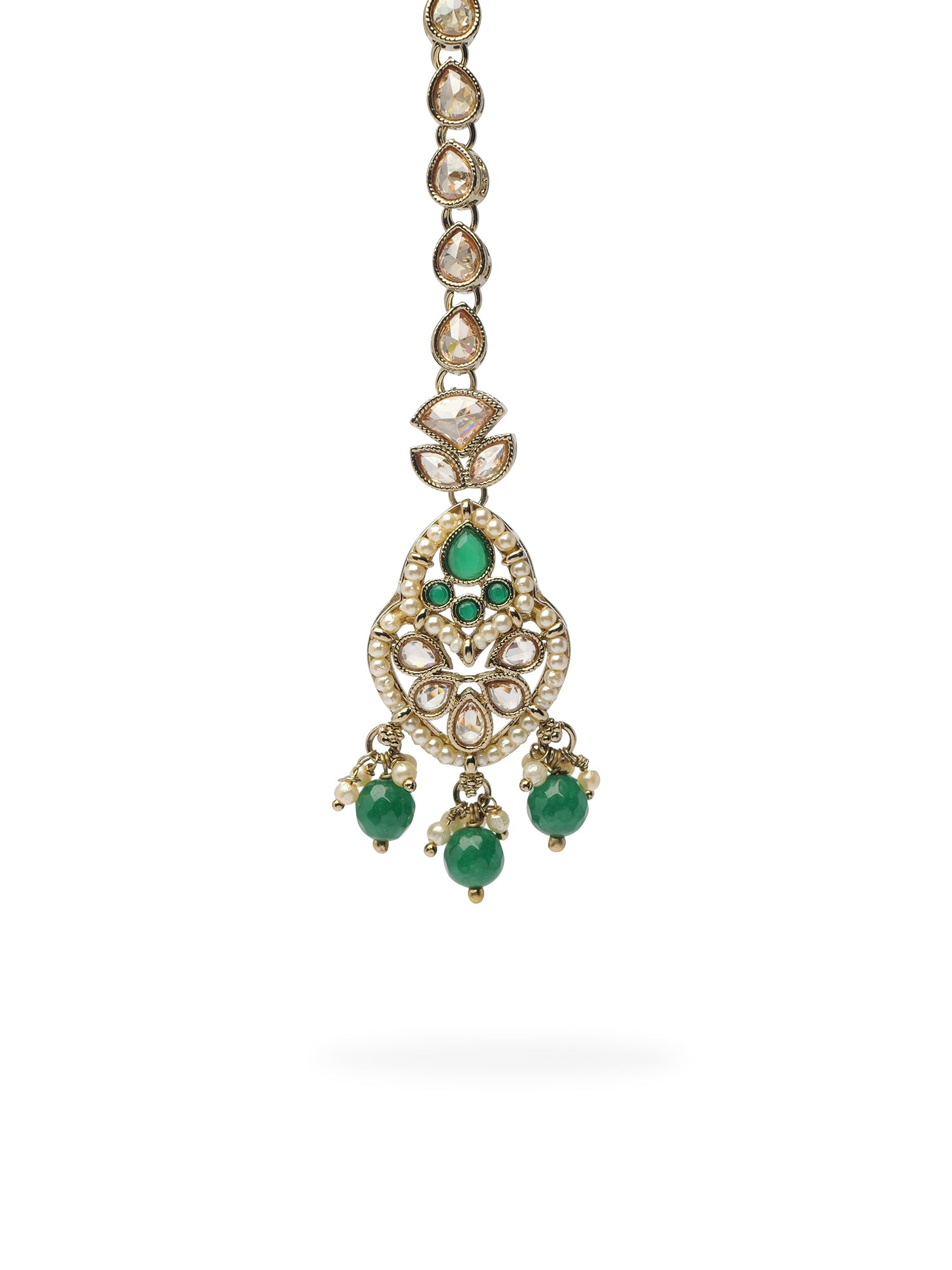 Shalina Necklace Set in Green