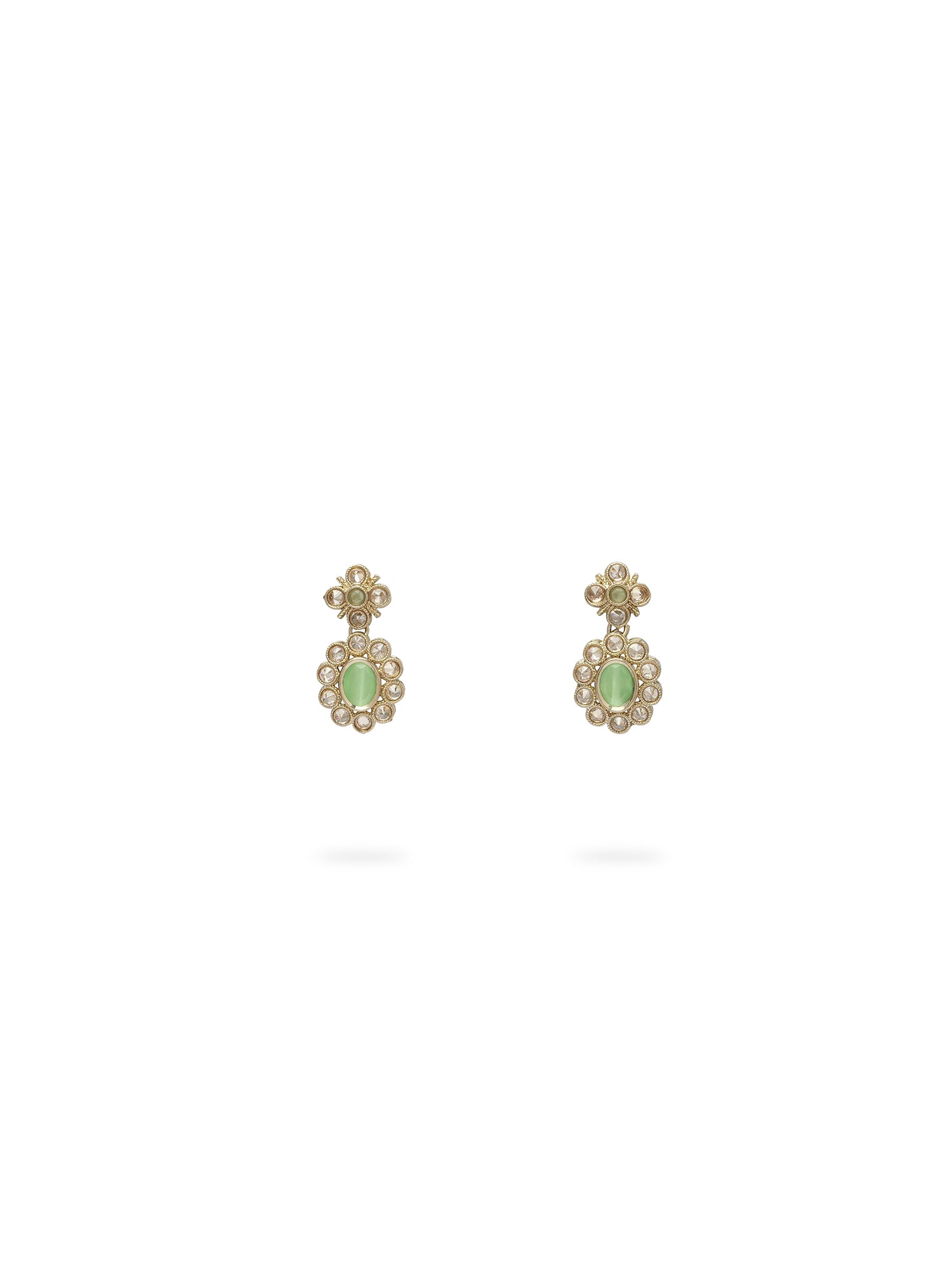 Shruti Necklace Set in Mint