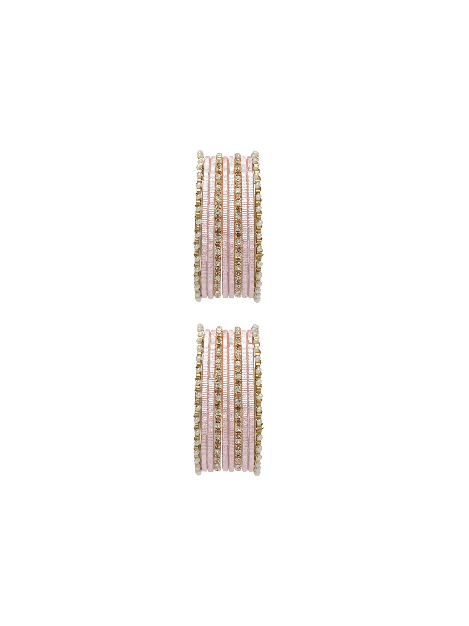 Siara Children's Bangle Set in Light Pink