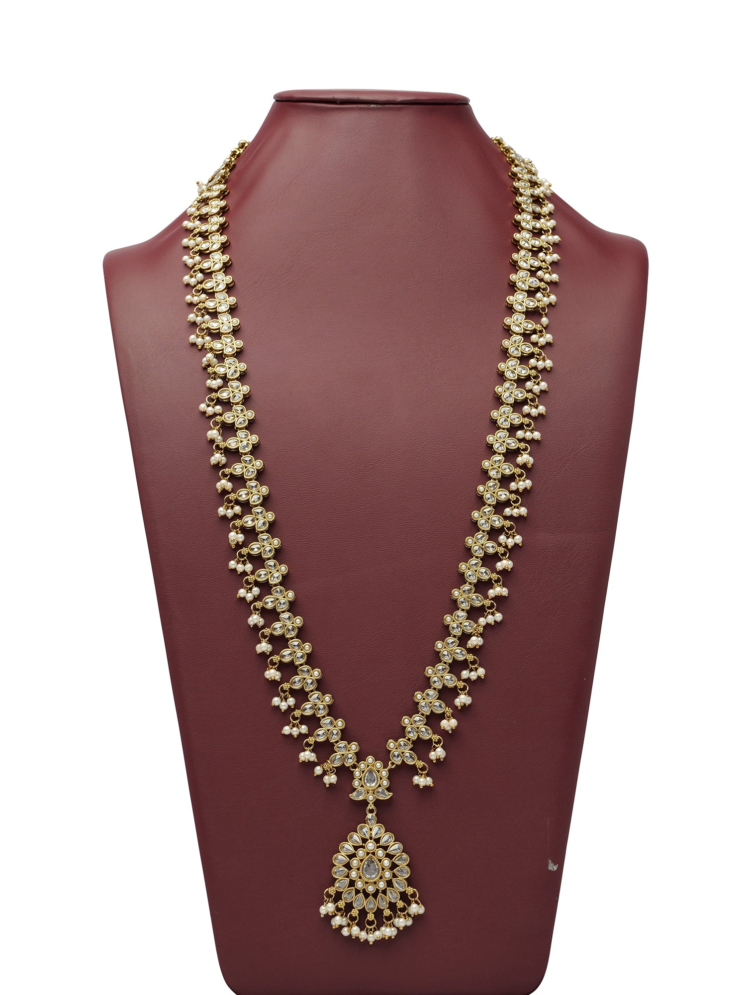 Soraya Rani Haar in Pearl and White