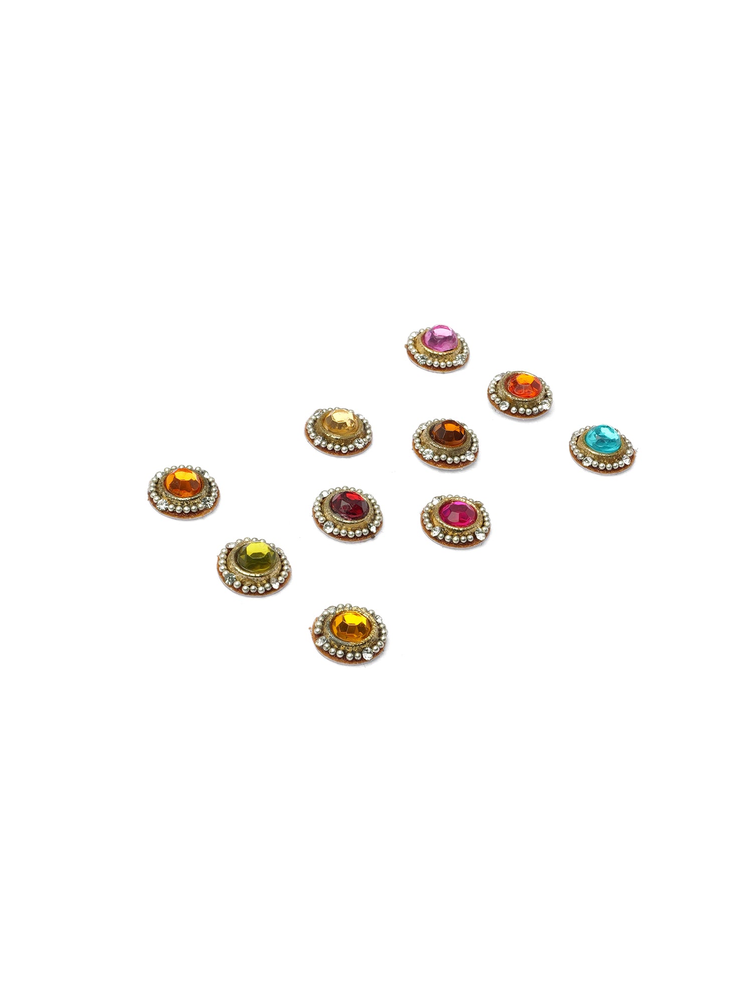 Sufina Coloured Round Bindis
