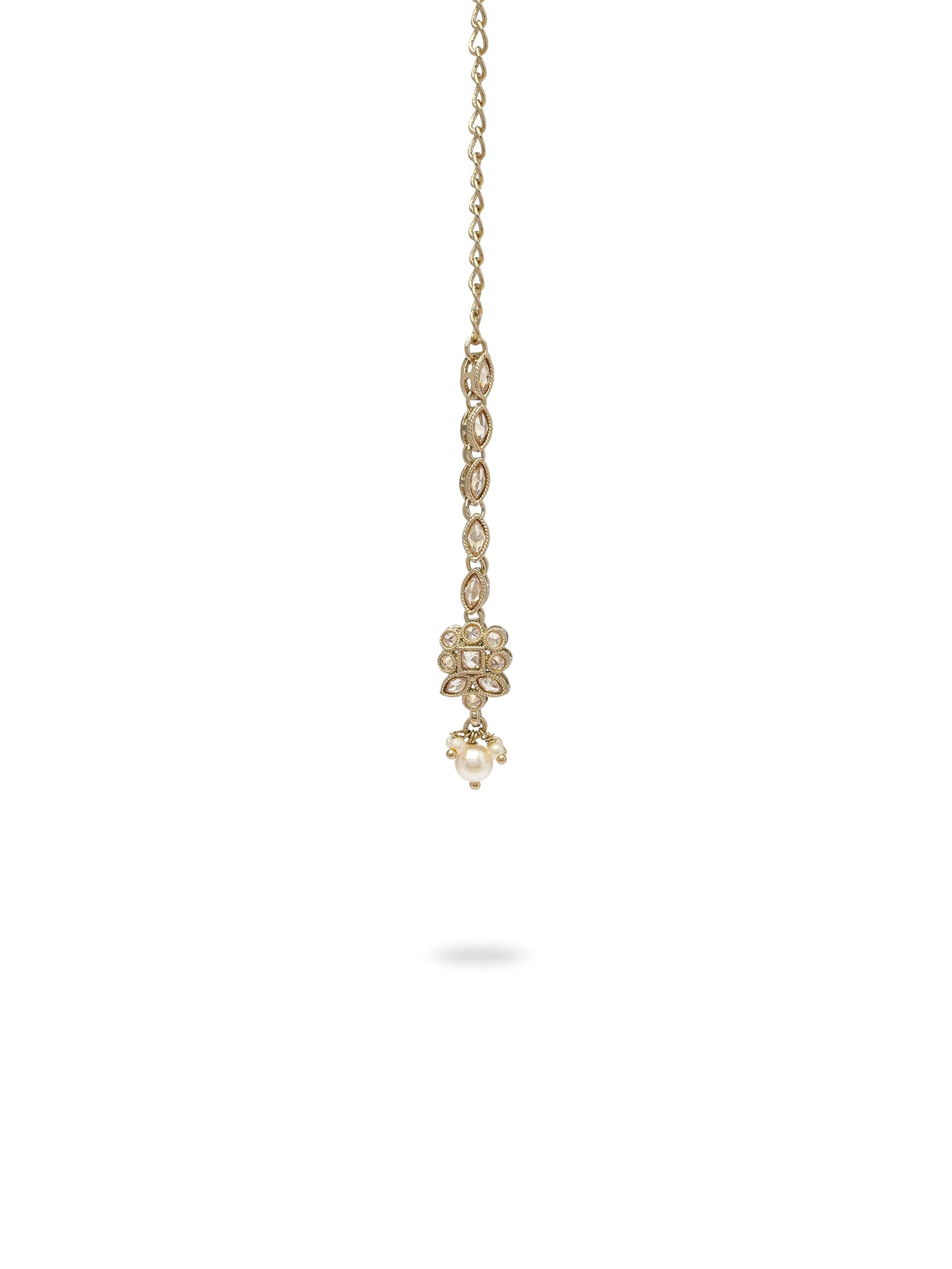 Sumi Necklace Set in Pearl and Champagne