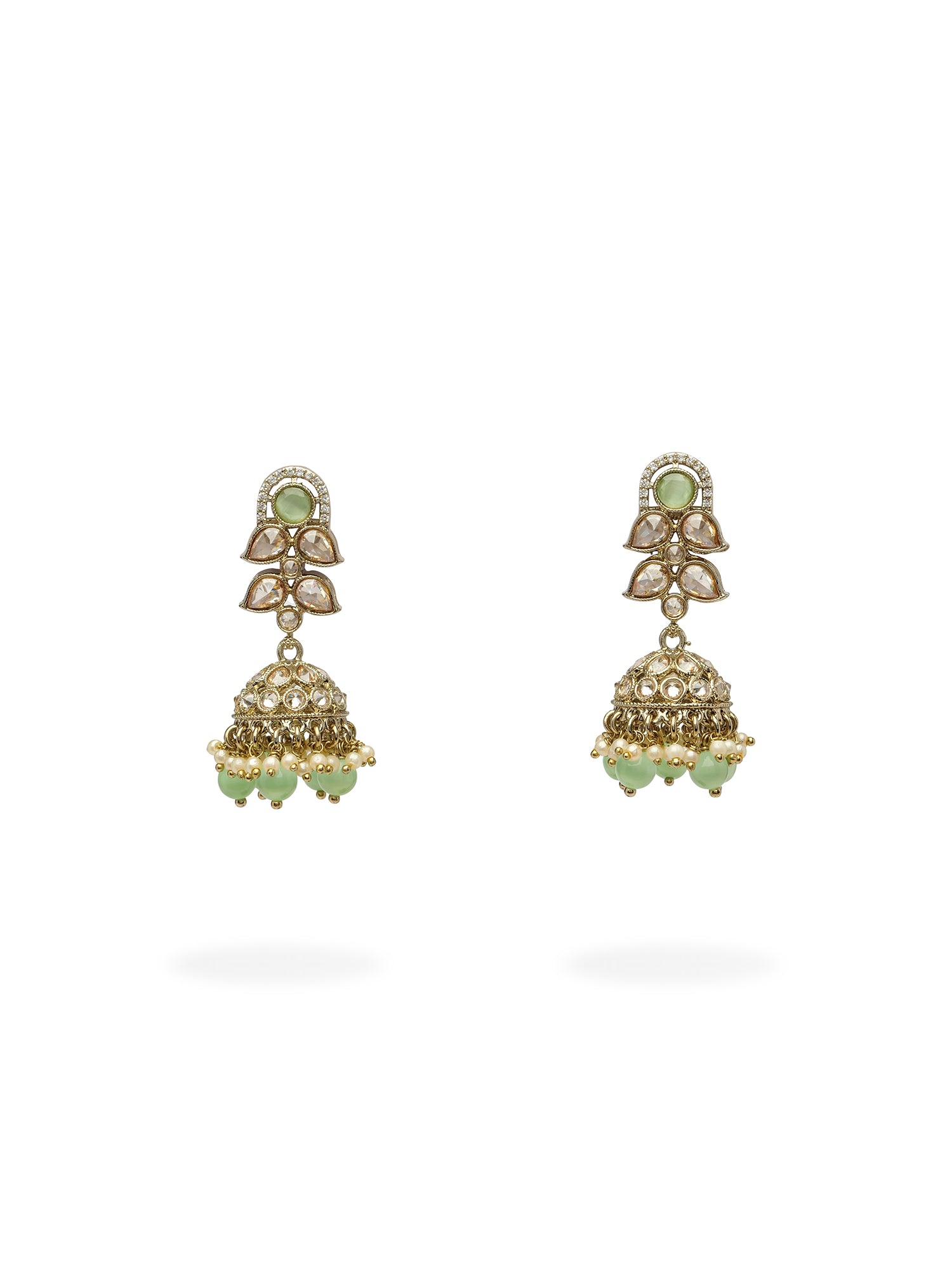 Trisha Necklace Set in Mint