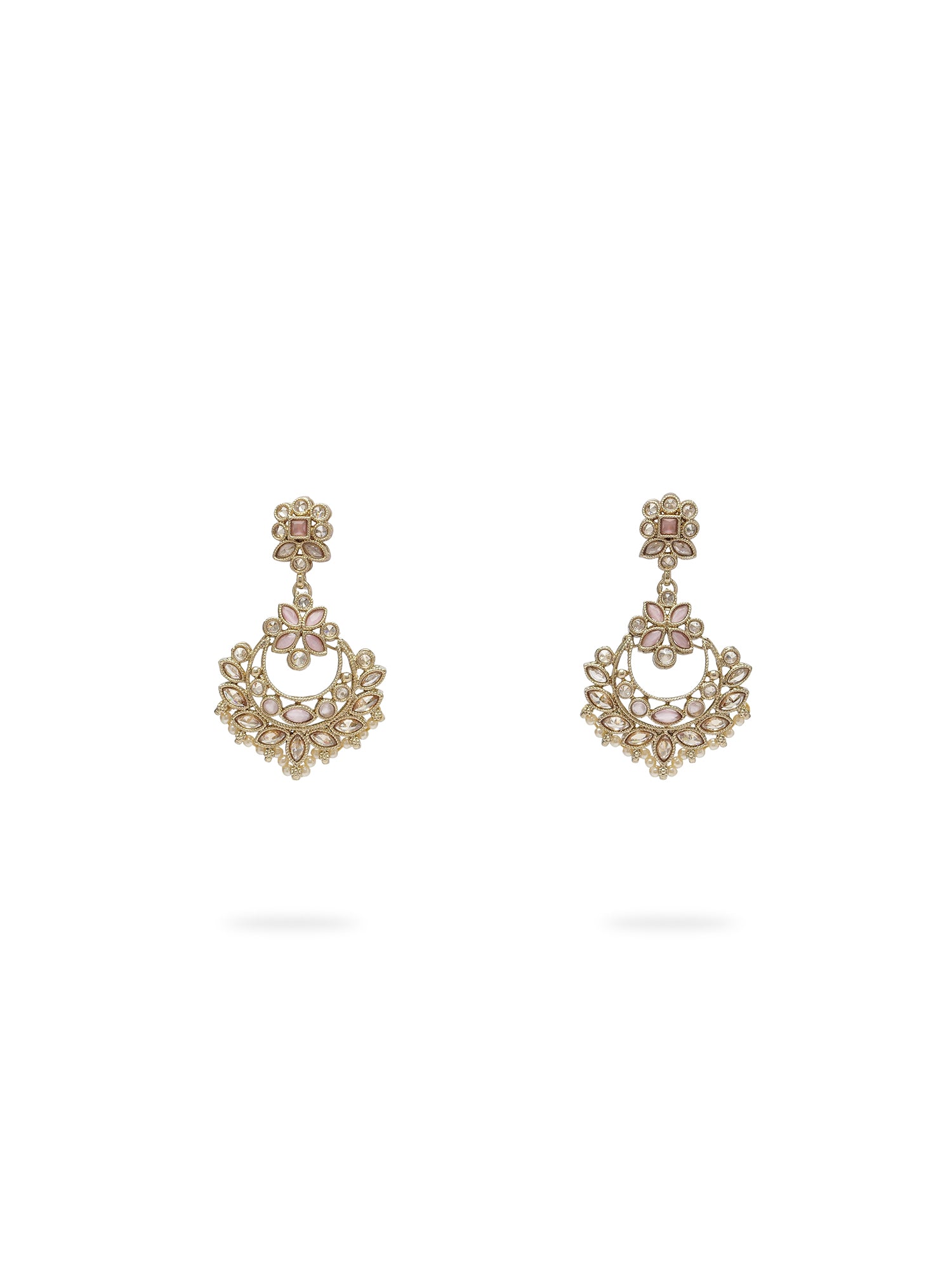 Vanisha Necklace Set in Light Pink