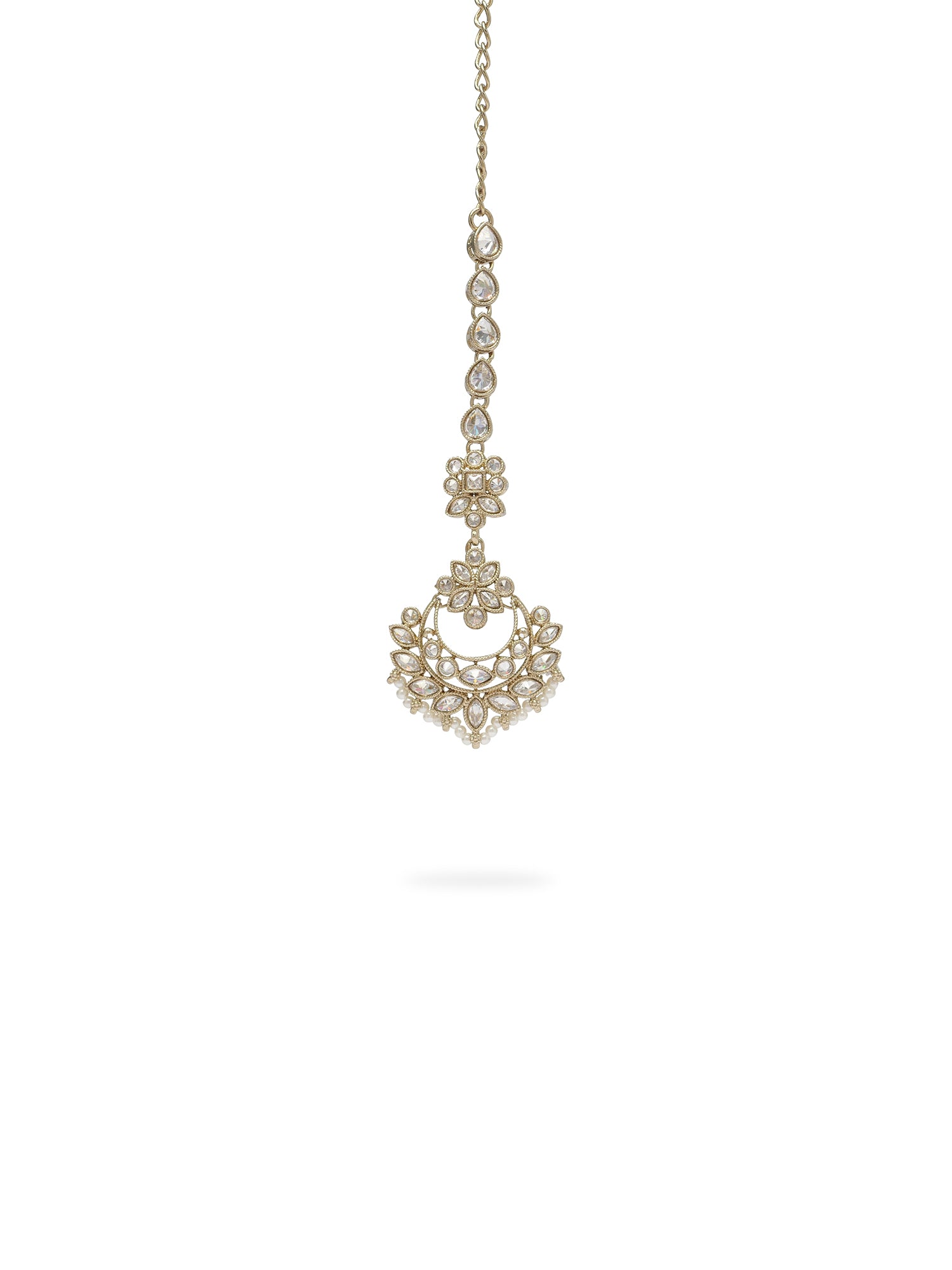 Vanisha Necklace Set in White
