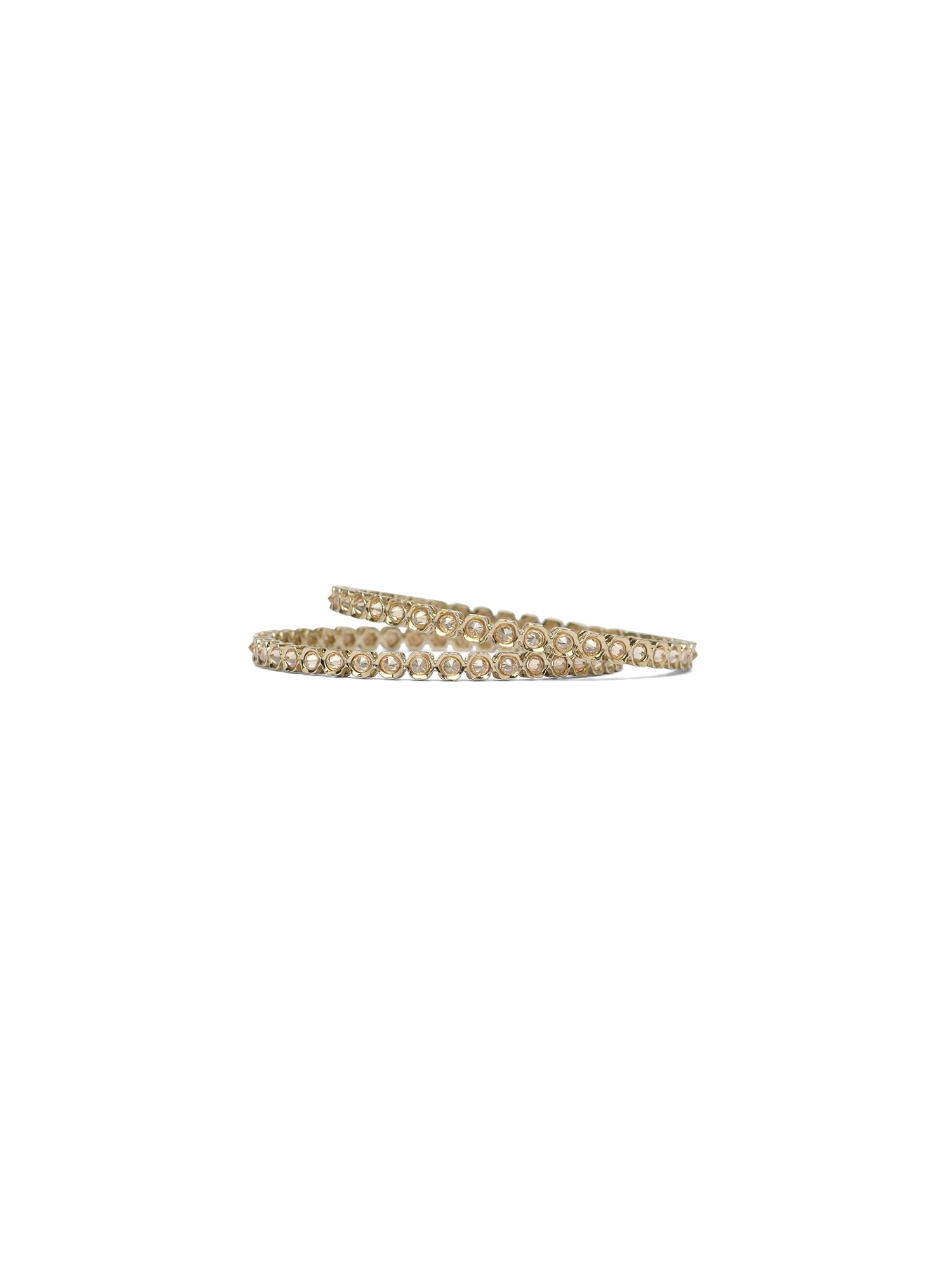 Vinaya Kada Bangles in Champagne