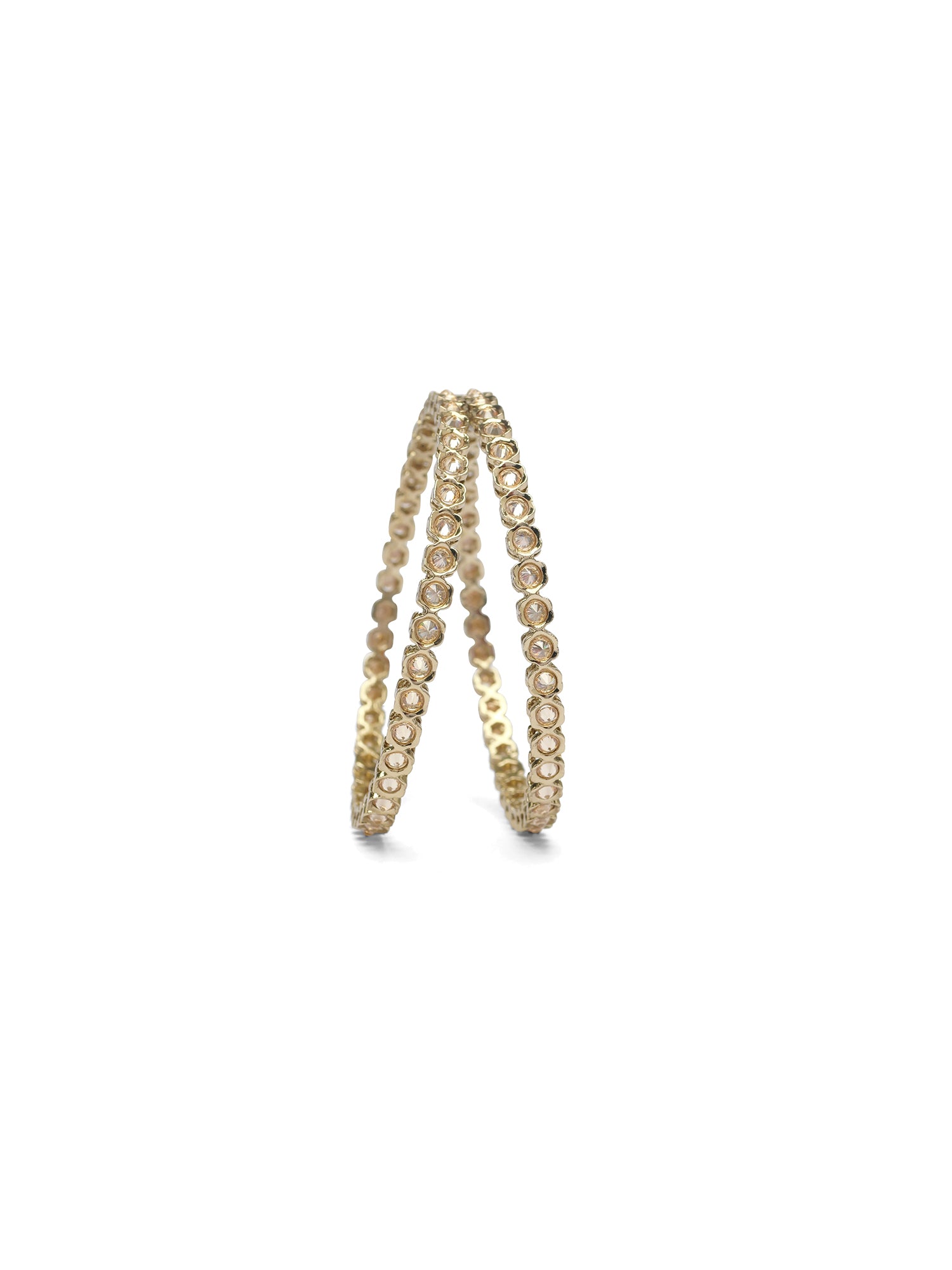 Vinaya Kada Bangles in Champagne