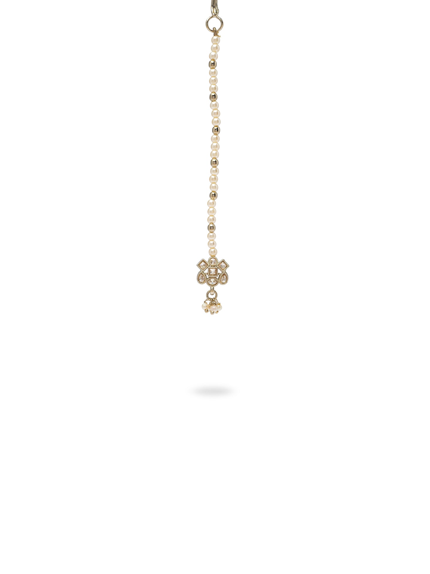 Viya Necklace Set in Pearl and Champagne