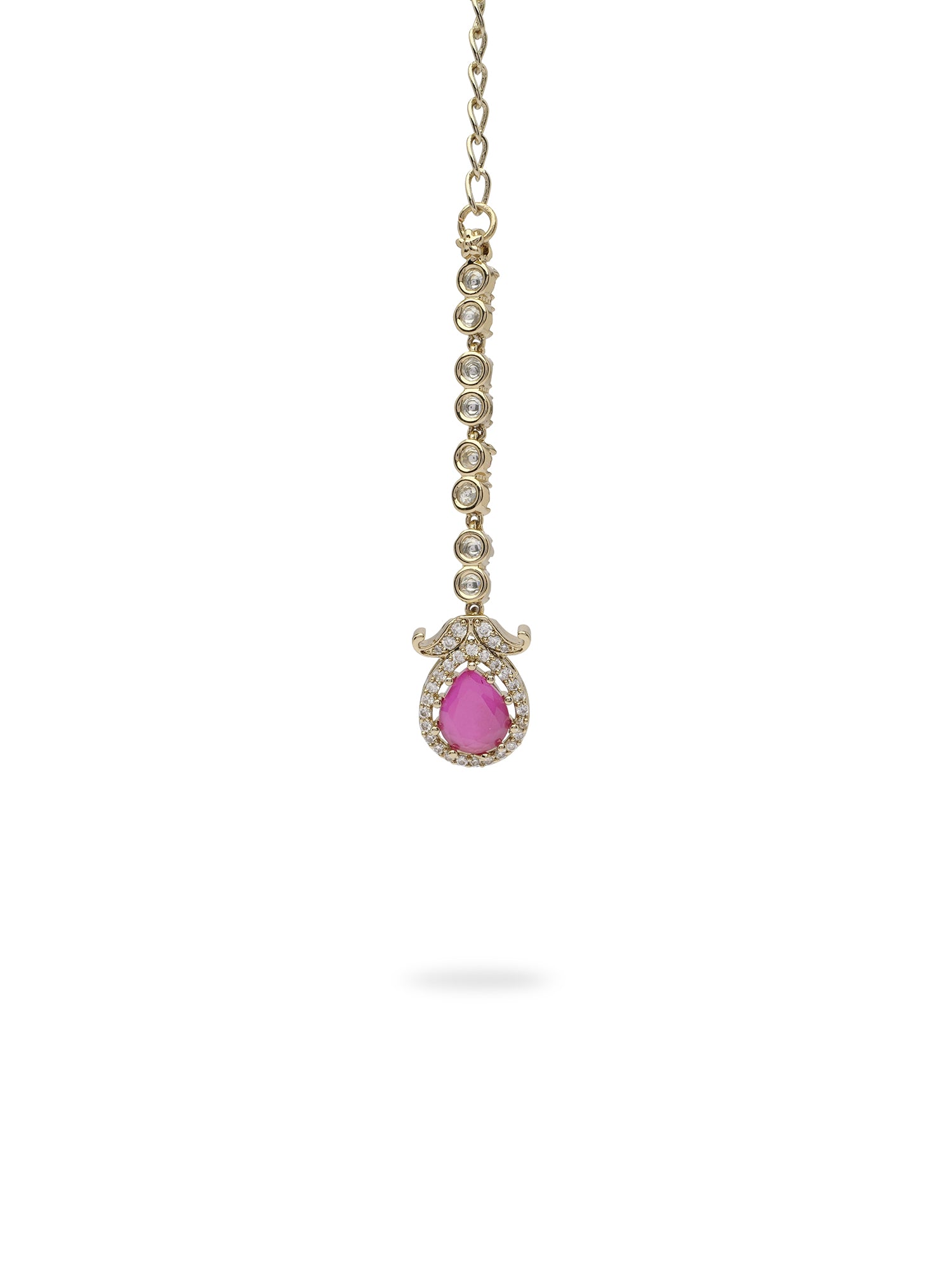Yashmita Kundan Necklace Set in Ruby