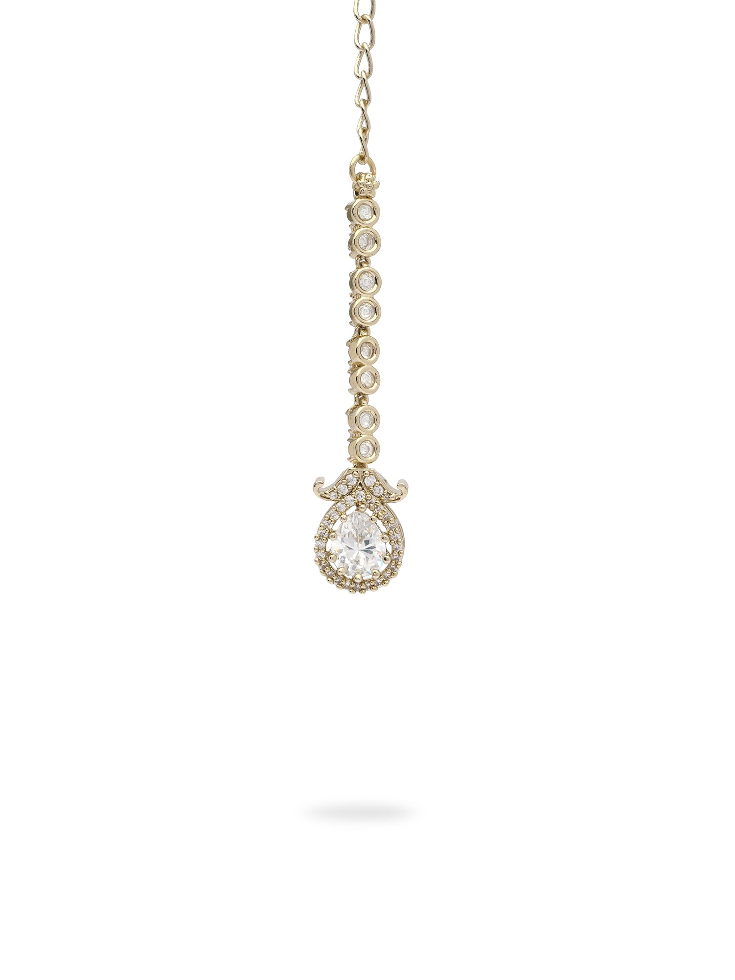 Yashmita Kundan Necklace Set in White