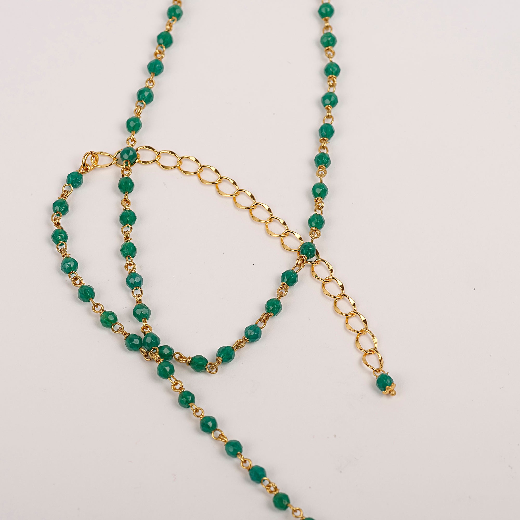 Maria Gold Beaded Chain