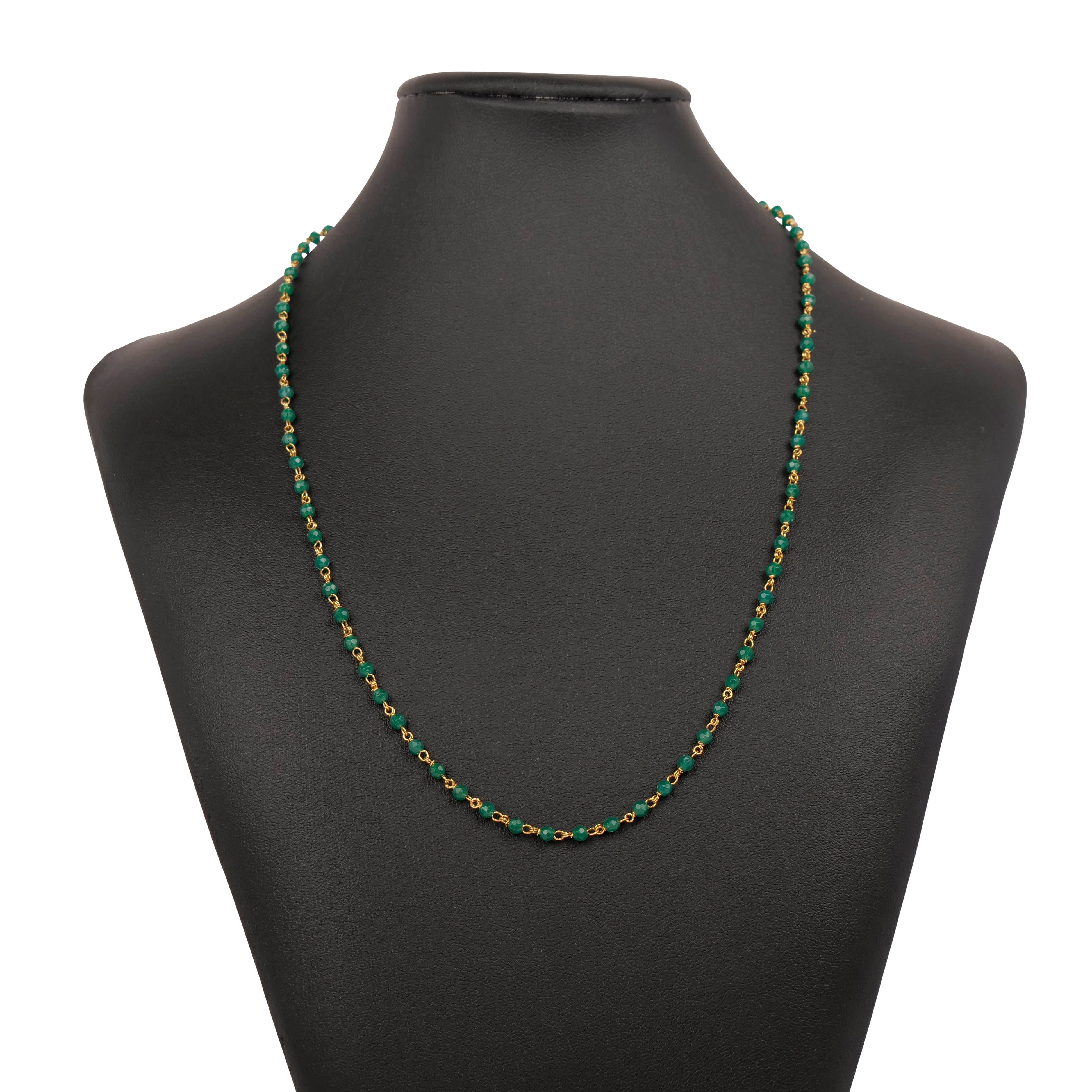 Maria Gold Beaded Chain