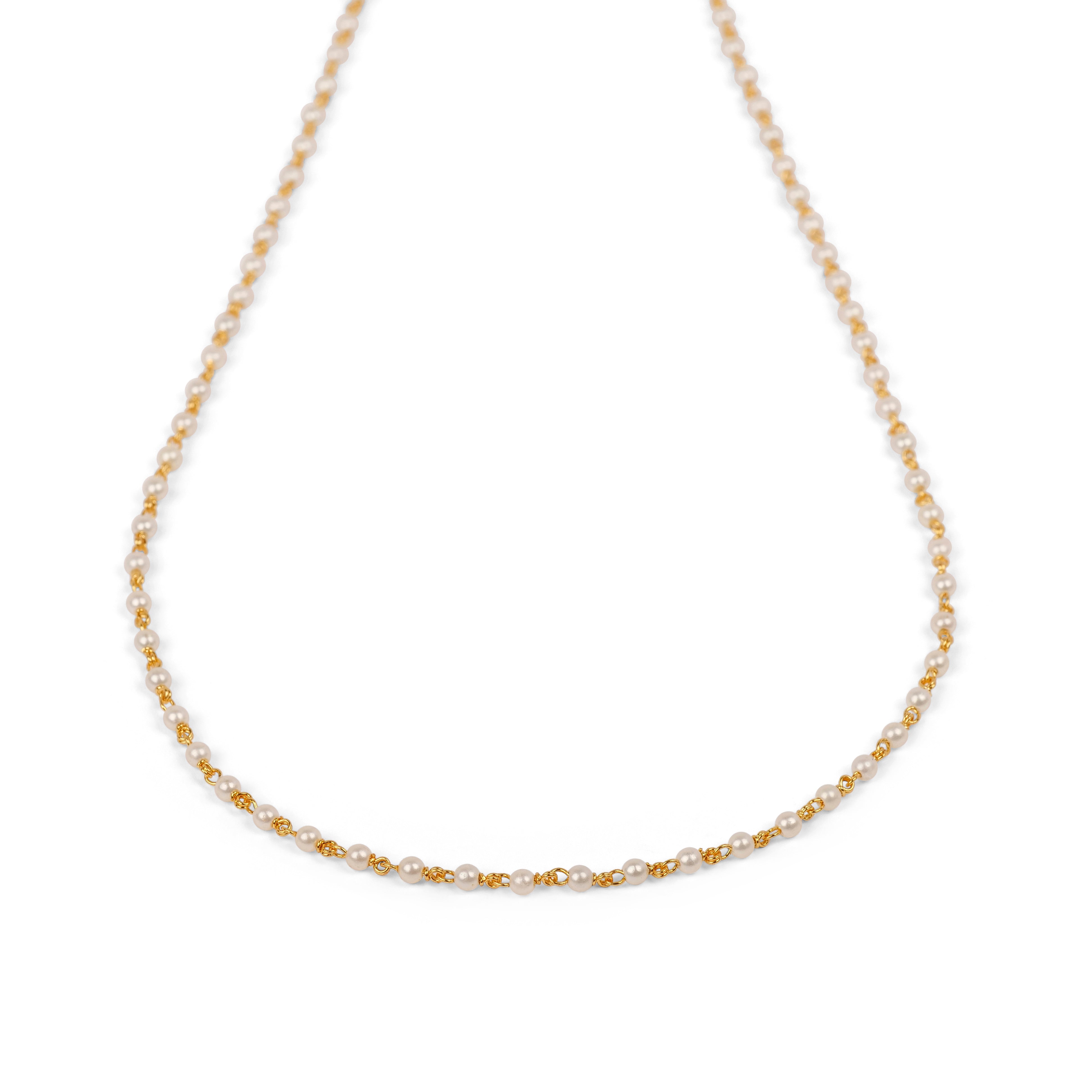 Maria Pearl Beaded Chain