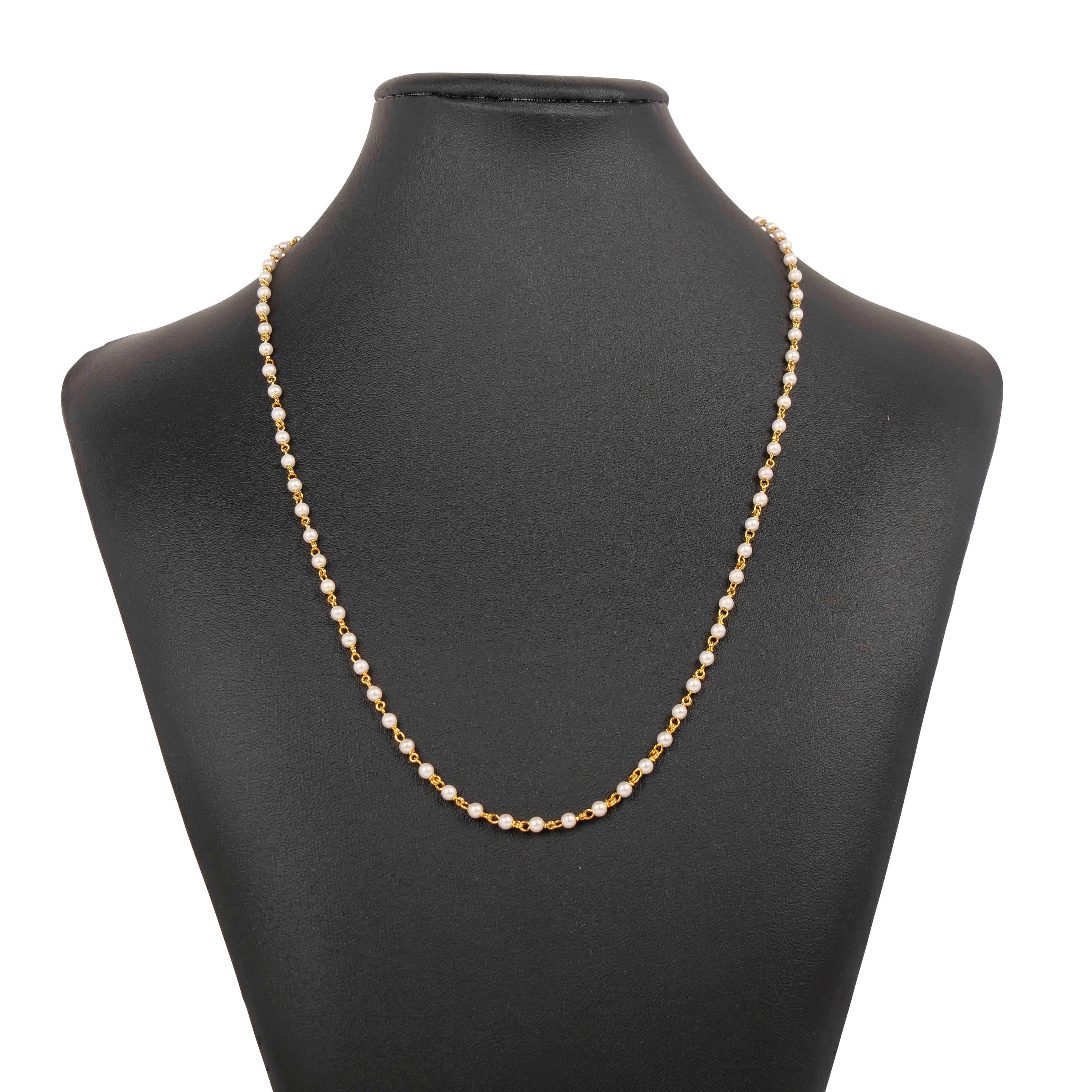 Maria Pearl Beaded Chain