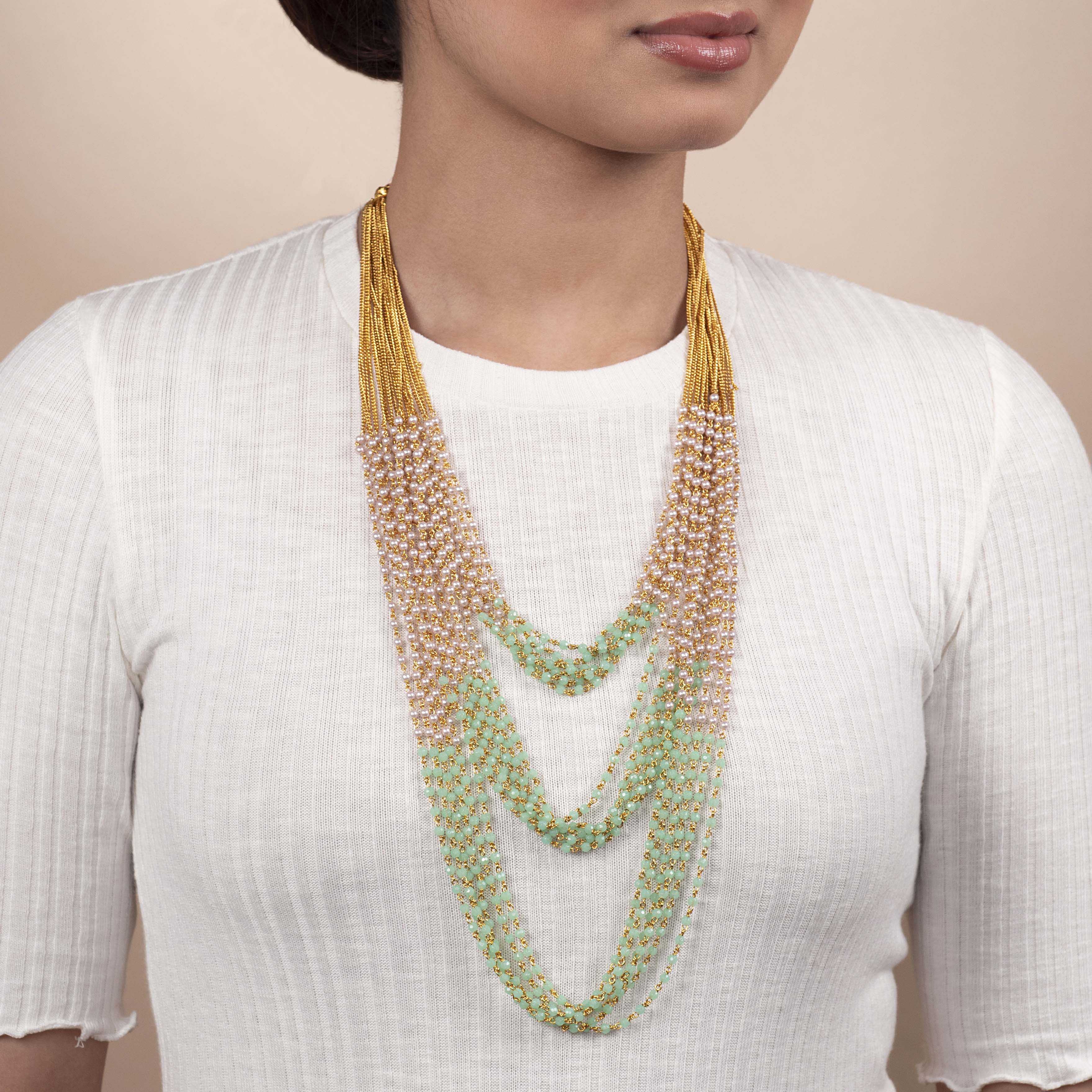 Kanari Multi Layered Chain in Mint