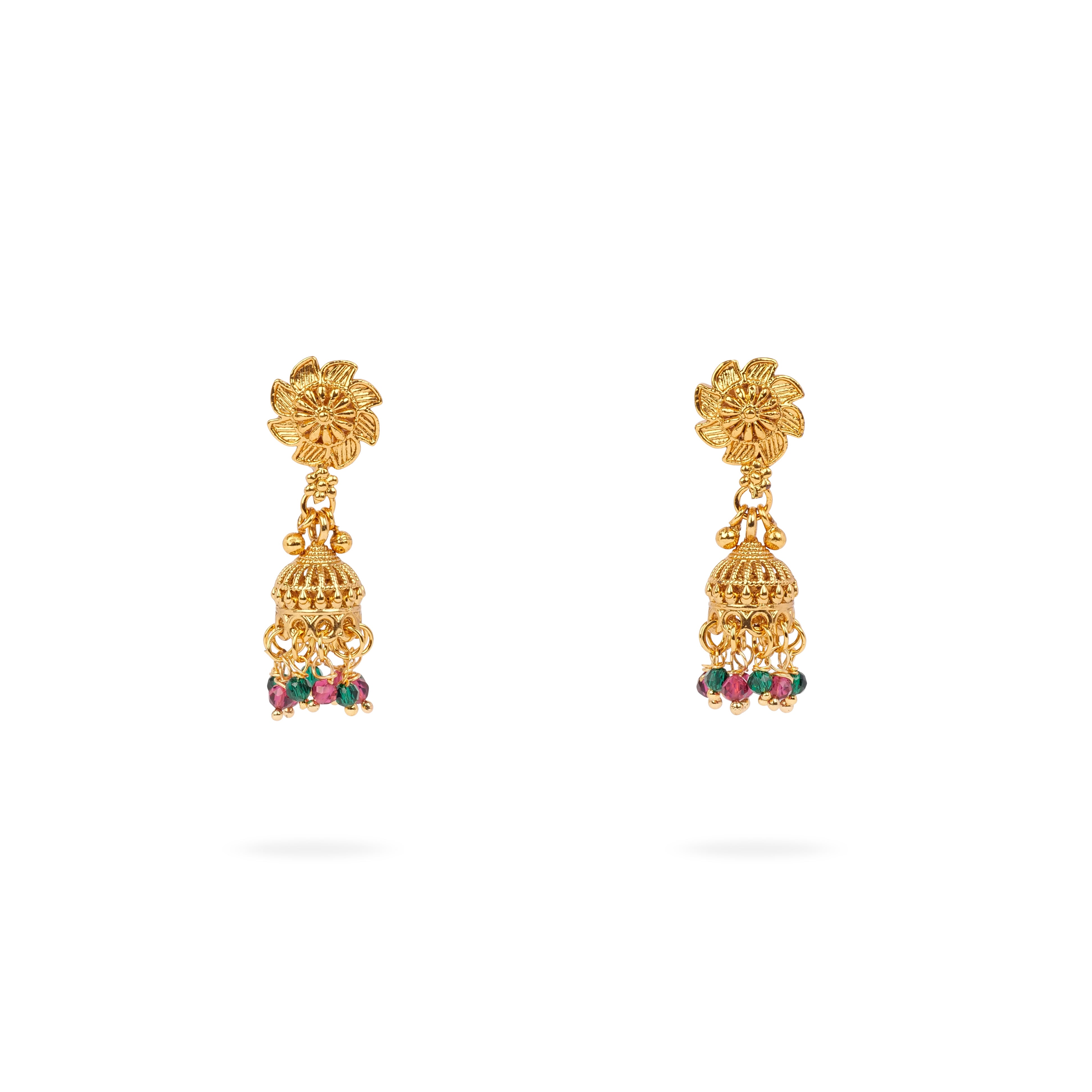 Sayoni Barrel Bead Chain Set in Multi