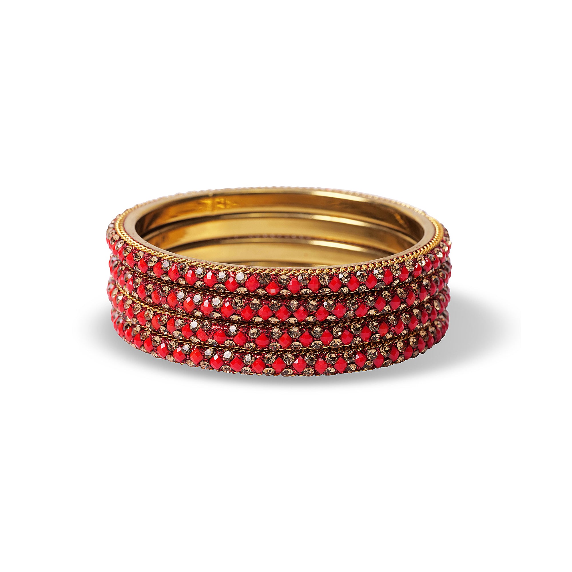 Bangles on sale red colour