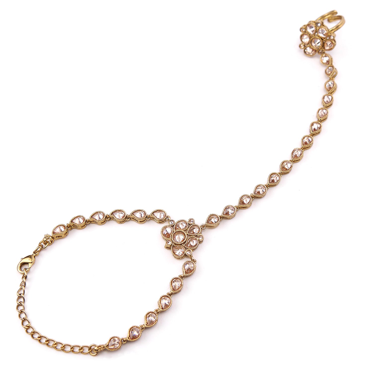 Fleur Handpiece in Antique Gold