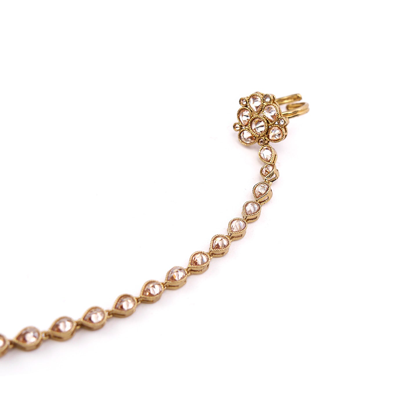 Fleur Handpiece in Antique Gold